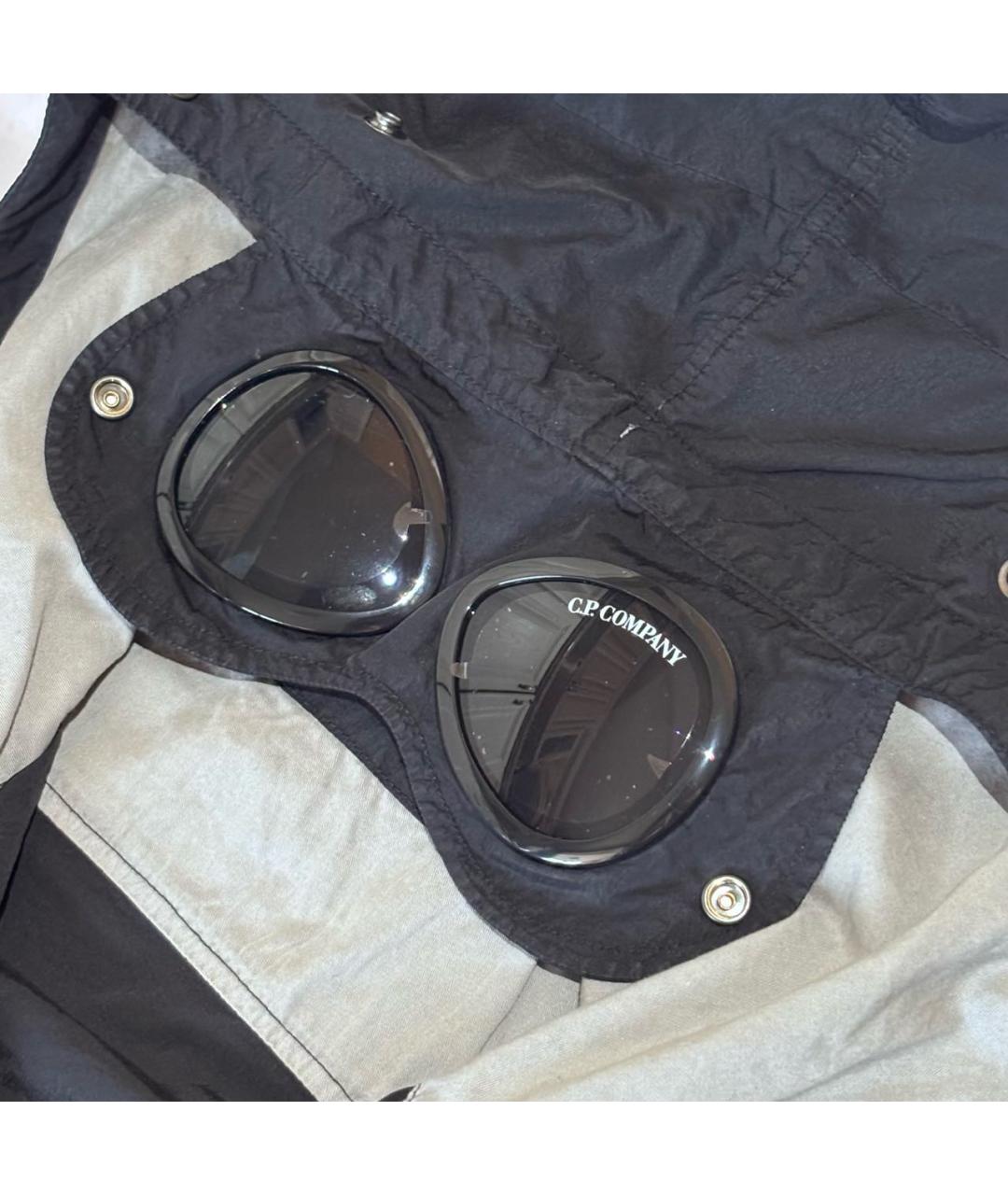 CP COMPANY Черная полиэстеровая куртка, фото 4