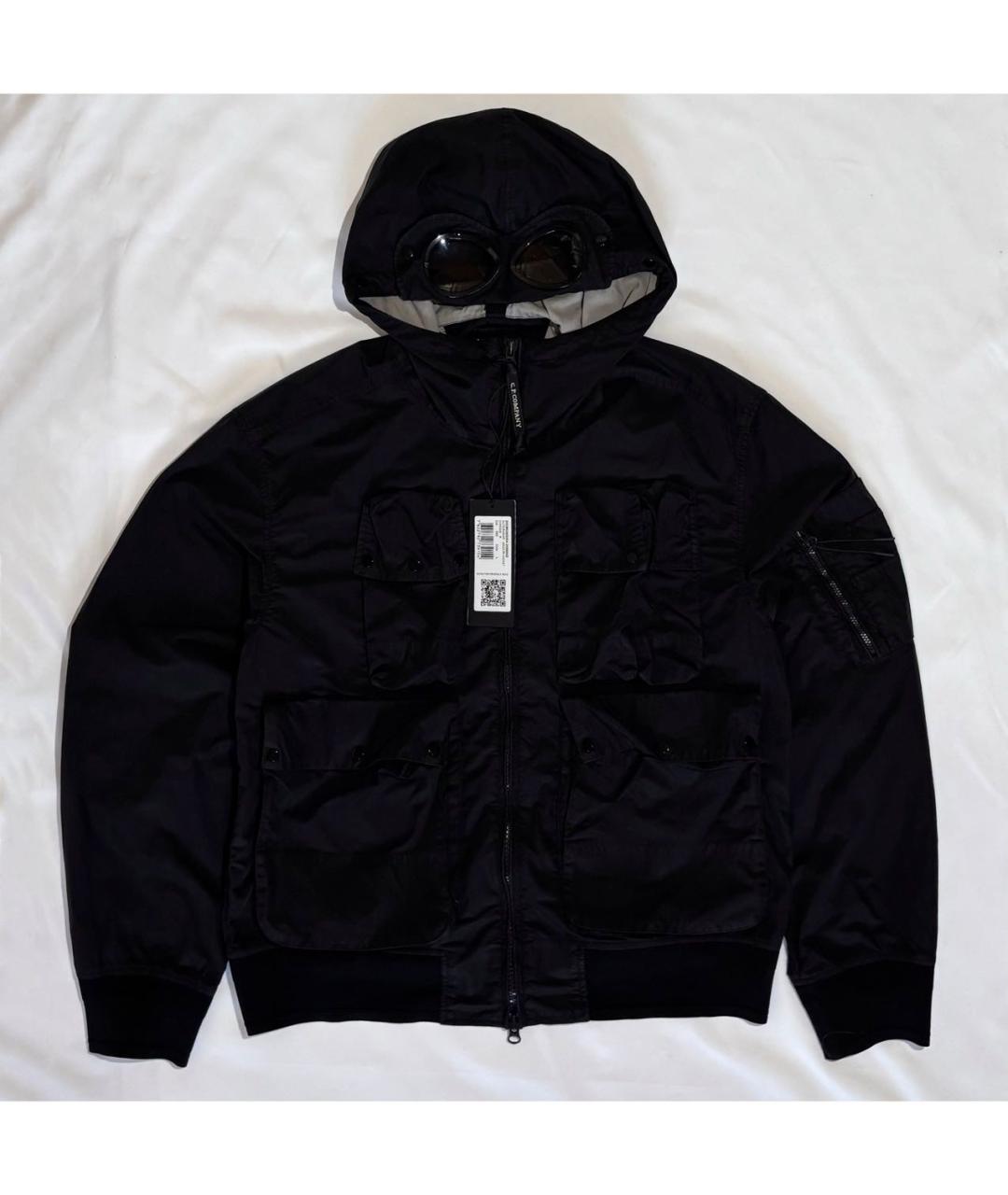 CP COMPANY Черная полиэстеровая куртка, фото 8