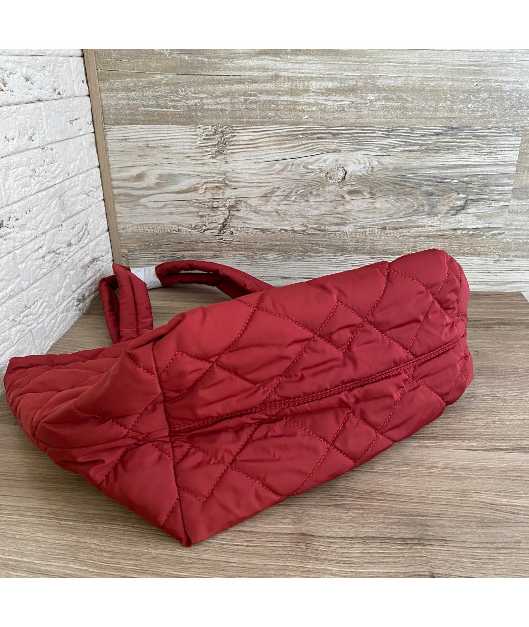 MARC JACOBS Красная тканевая сумка тоут, фото 7