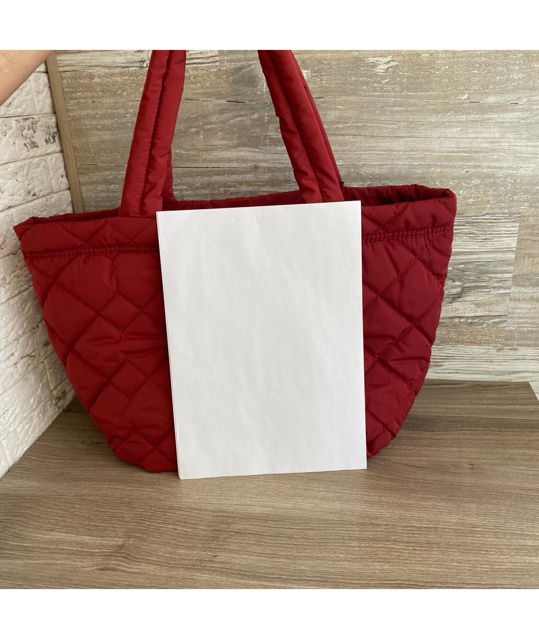 MARC JACOBS Красная тканевая сумка тоут, фото 9