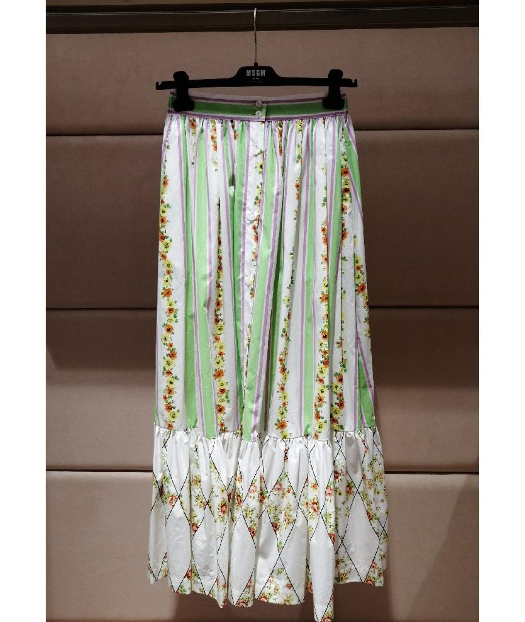 MSGM Мульти хлопковый костюм с юбками, фото 2