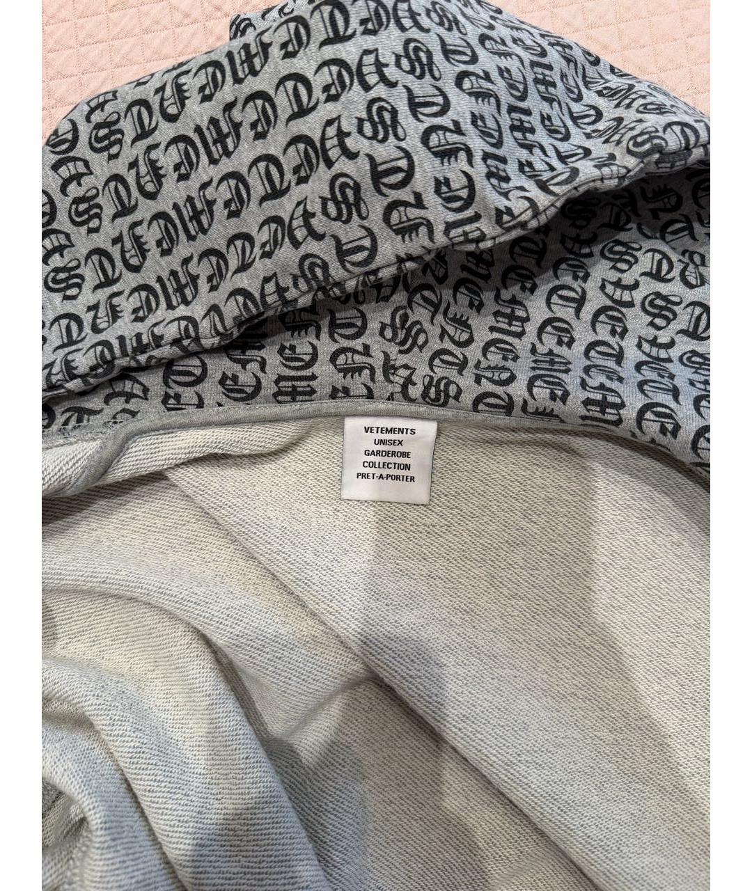 VETEMENTS Серый костюм с брюками, фото 3