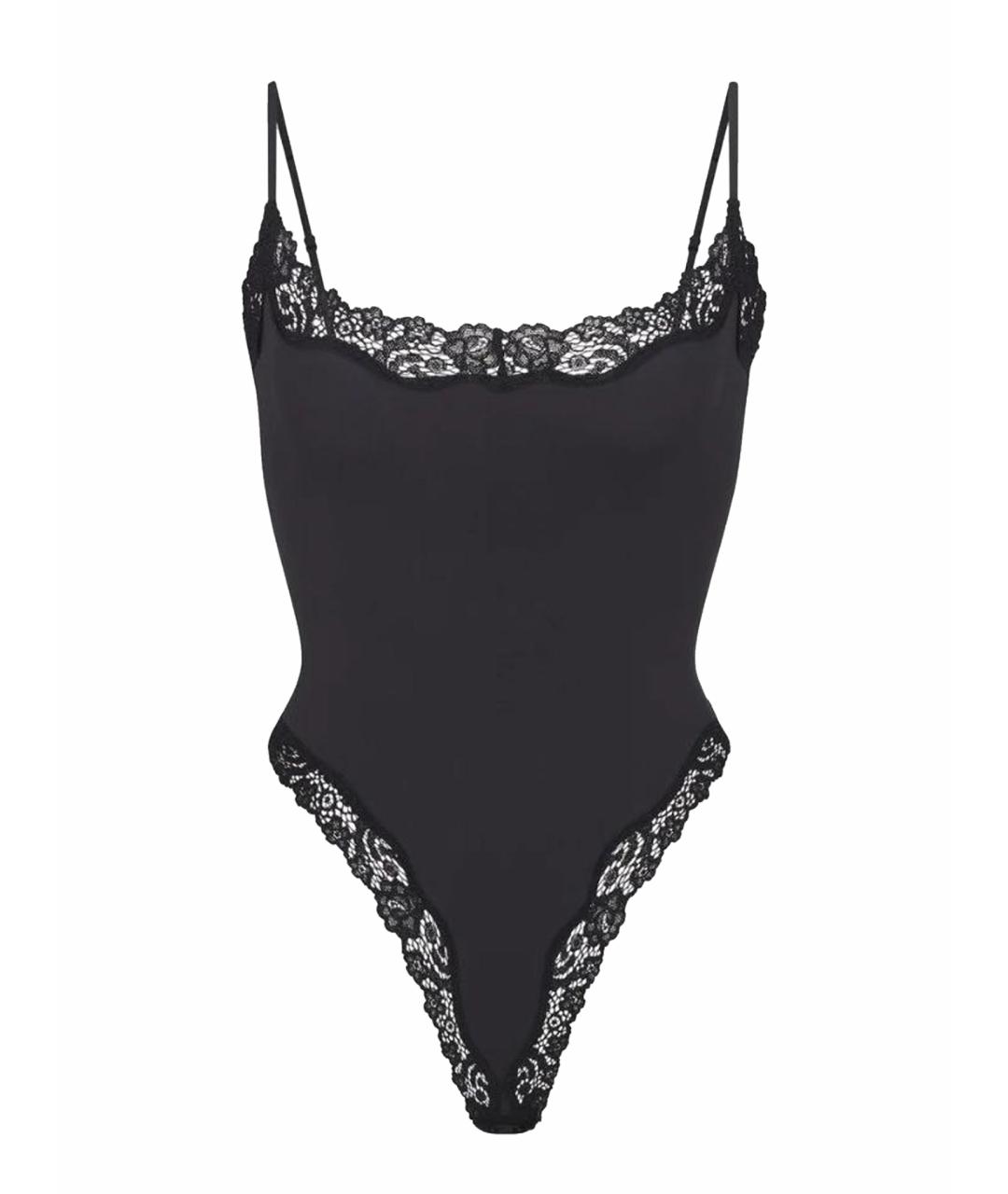 SKIMS Черное боди, фото 1