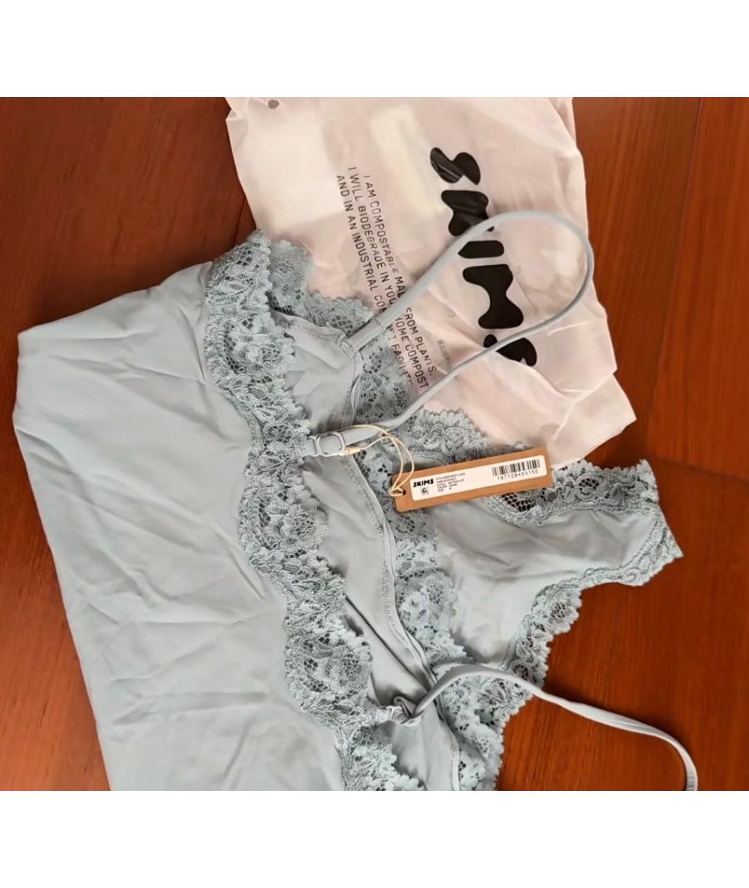 SKIMS Голубое боди, фото 6