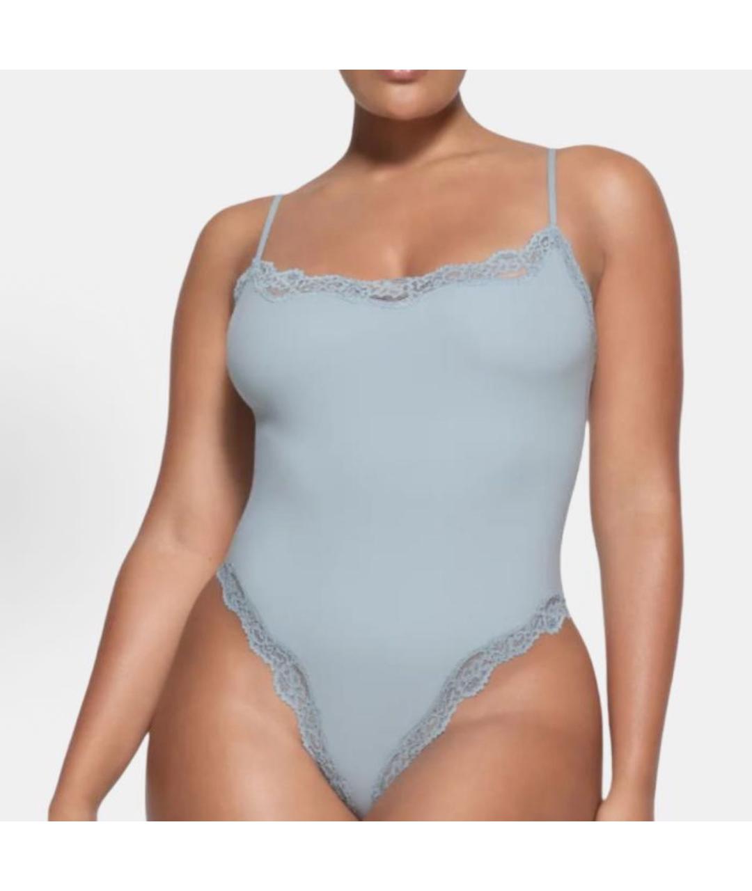 SKIMS Голубое боди, фото 2