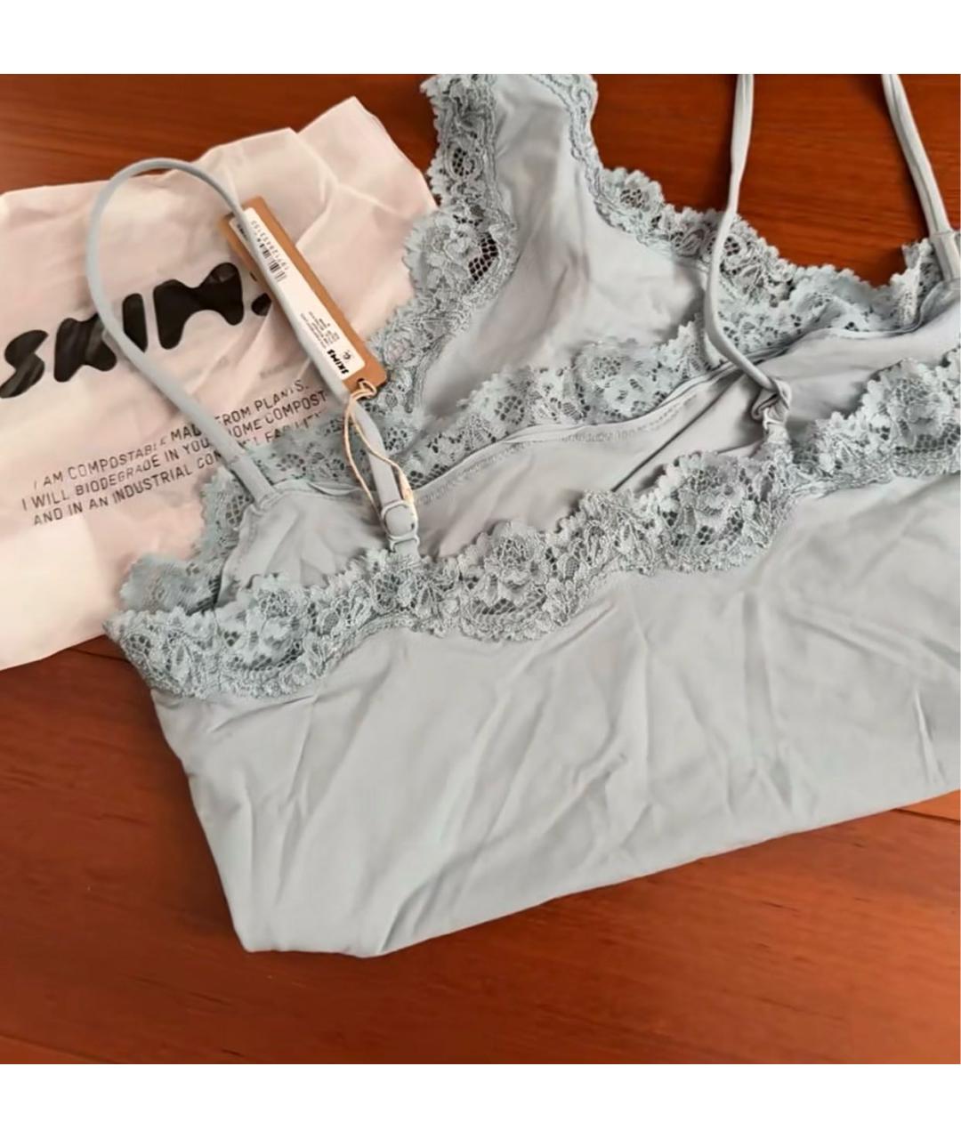 SKIMS Голубое боди, фото 5