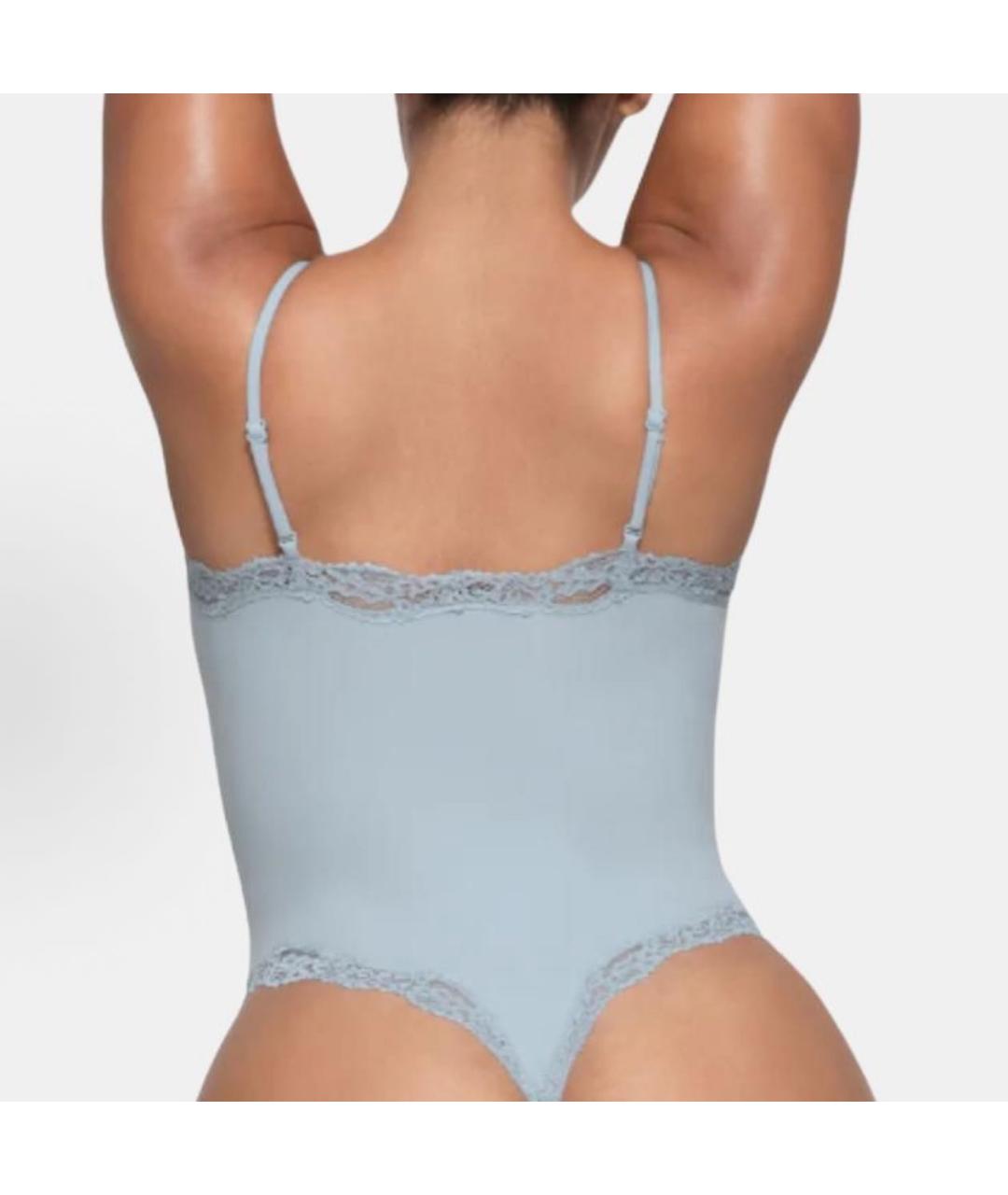 SKIMS Голубое боди, фото 4