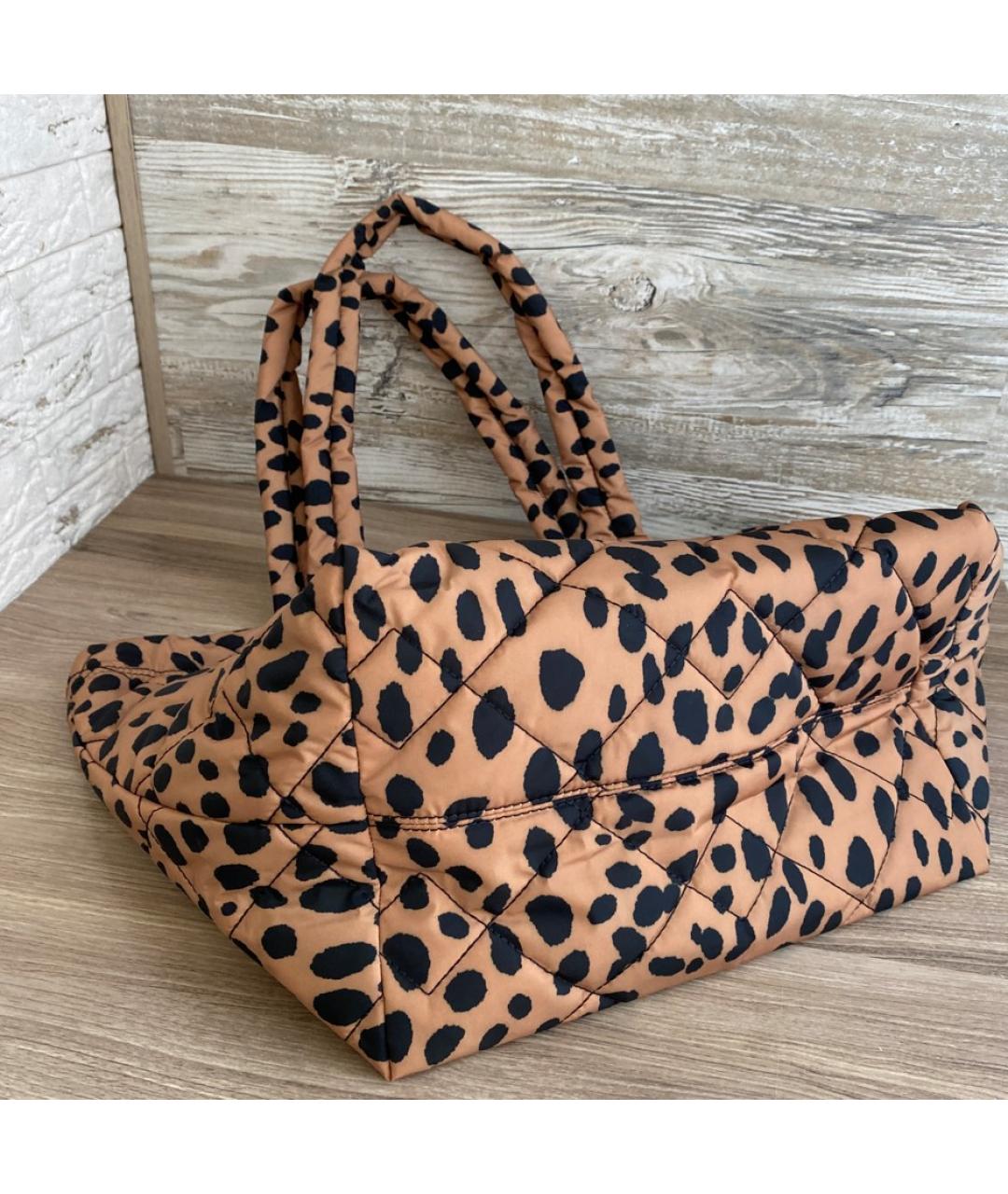 MARC JACOBS Коричневая тканевая сумка тоут, фото 7