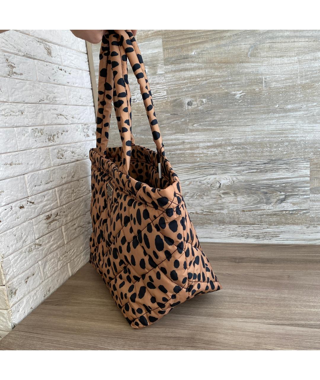 MARC JACOBS Коричневая тканевая сумка тоут, фото 8