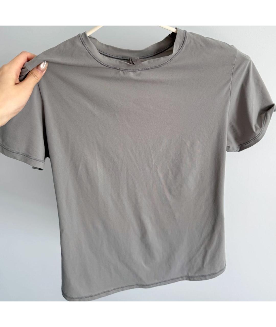 SKIMS Серая футболка, фото 5