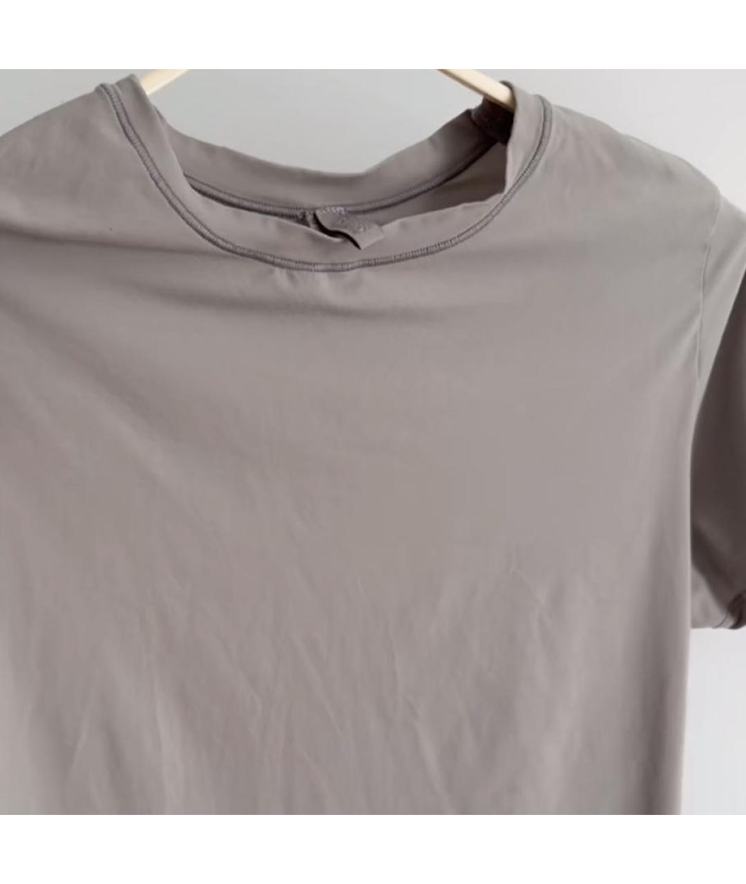 SKIMS Серая футболка, фото 6