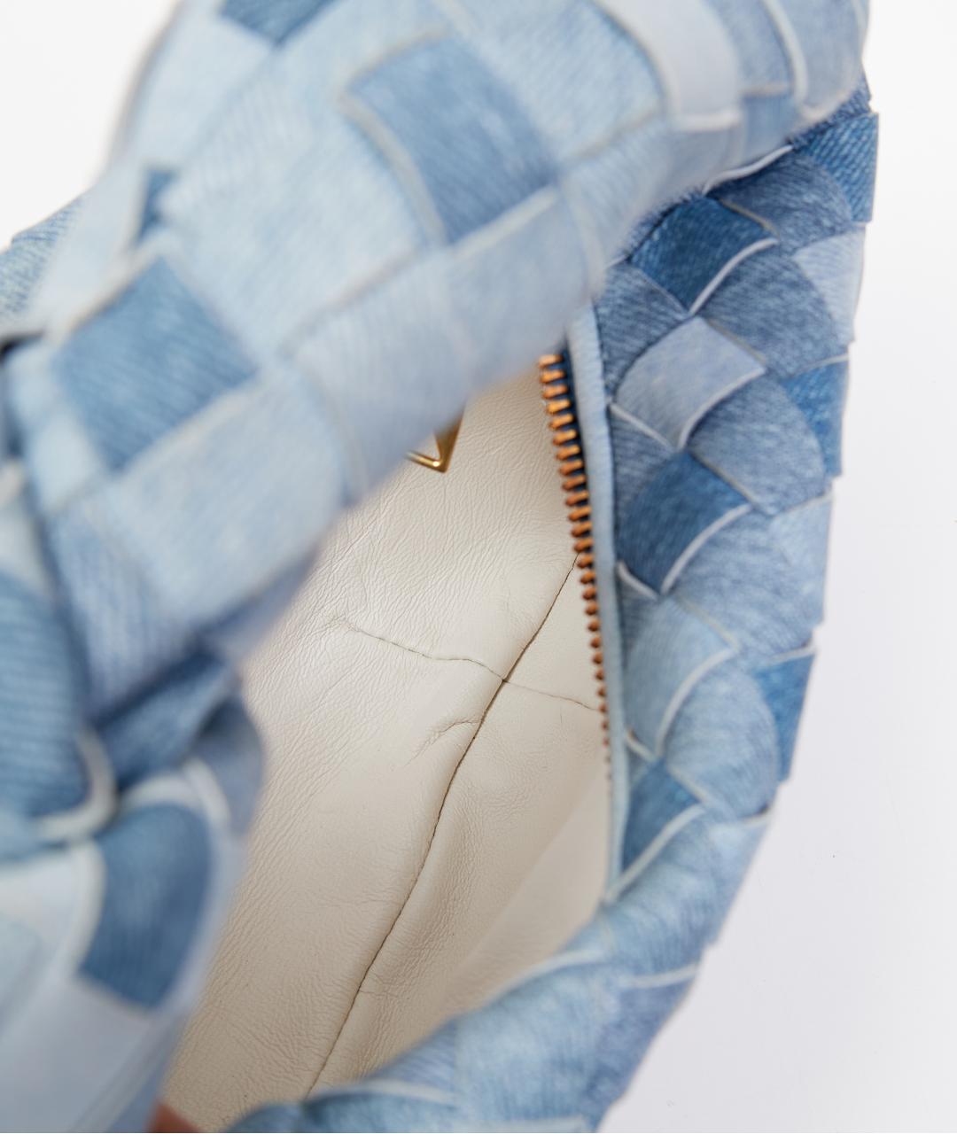 BOTTEGA VENETA Синяя деним сумка тоут, фото 6