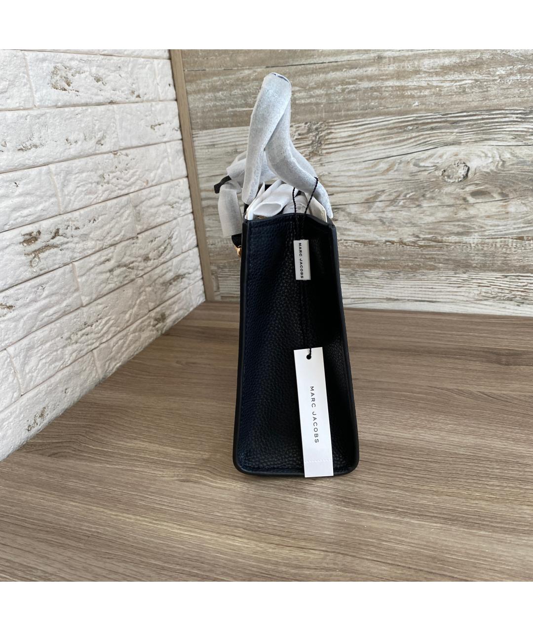 MARC JACOBS Коричневая кожаная сумка с короткими ручками, фото 8