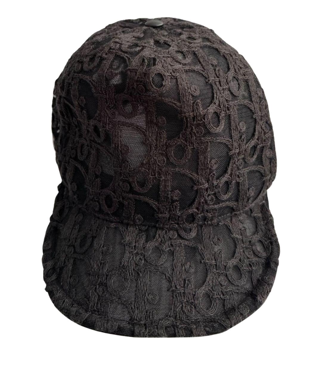 CHRISTIAN DIOR Черная кепка, фото 1