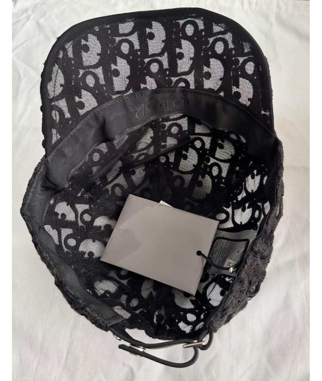 CHRISTIAN DIOR Черная кепка, фото 6