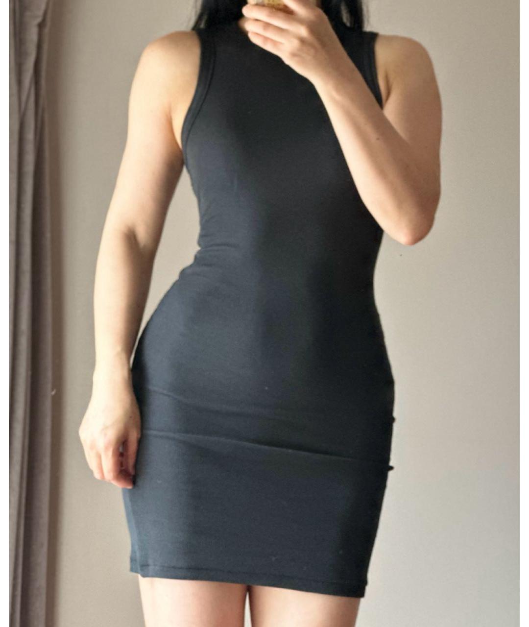 SKIMS Черное повседневное платье, фото 7