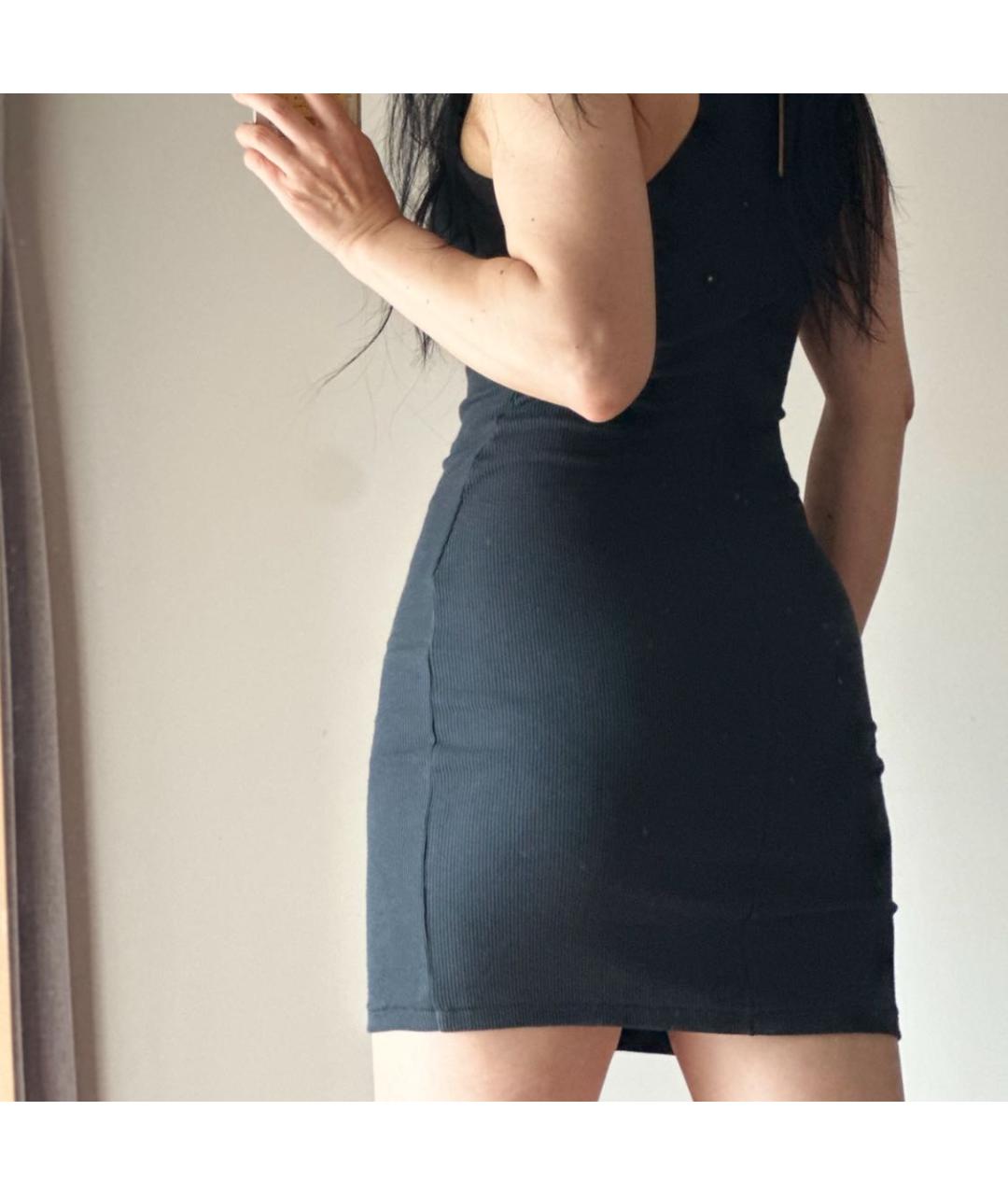 SKIMS Черное повседневное платье, фото 8