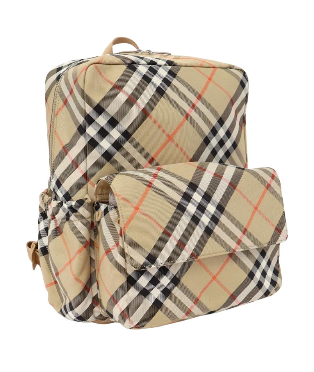 BURBERRY Бежевый рюкзак, фото 1
