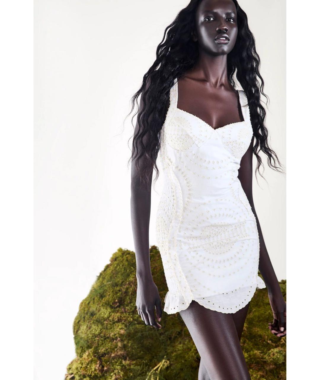 CHARO RUIZ Белый сарафан, фото 7