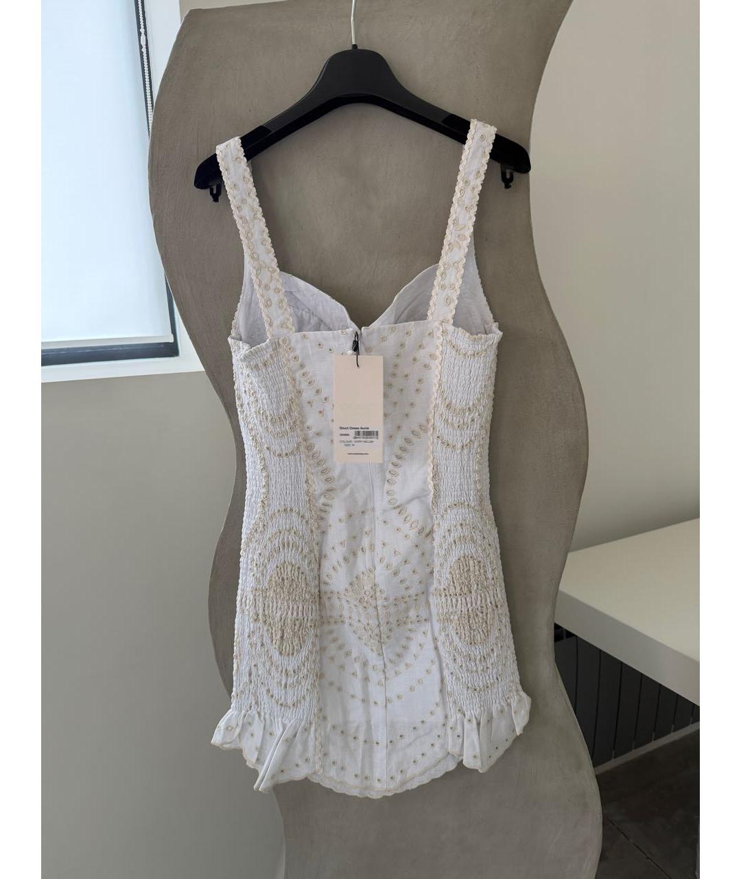 CHARO RUIZ Белый сарафан, фото 6