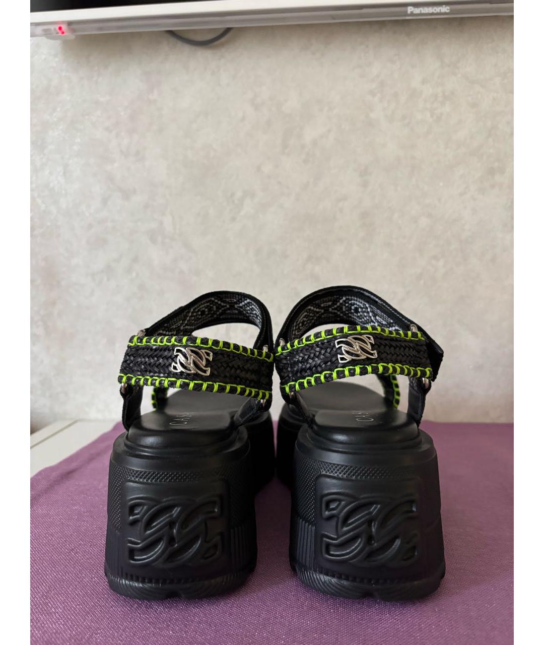 CASADEI Текстильные босоножки, фото 4