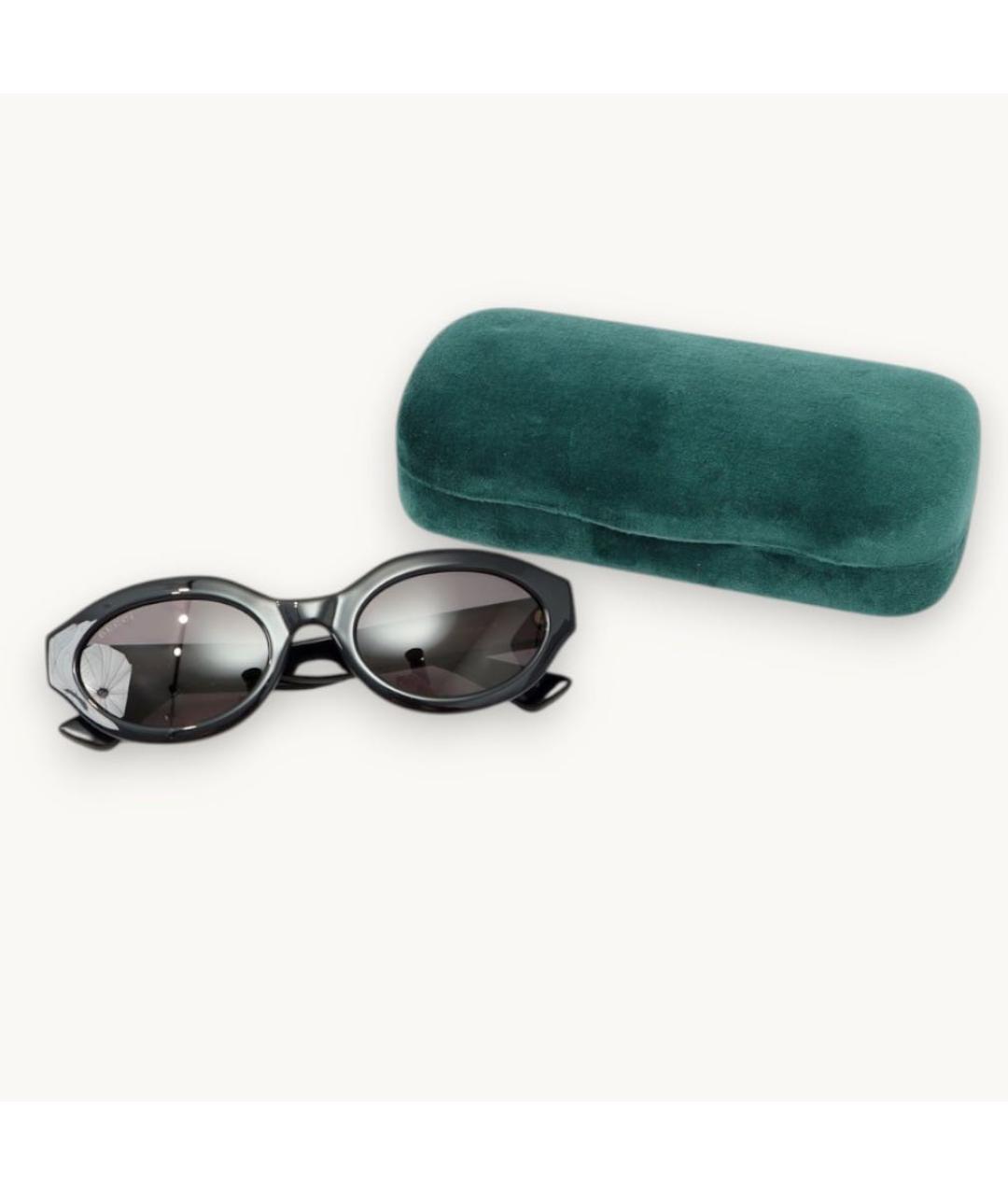 GUCCI Черные пластиковые солнцезащитные очки, фото 4