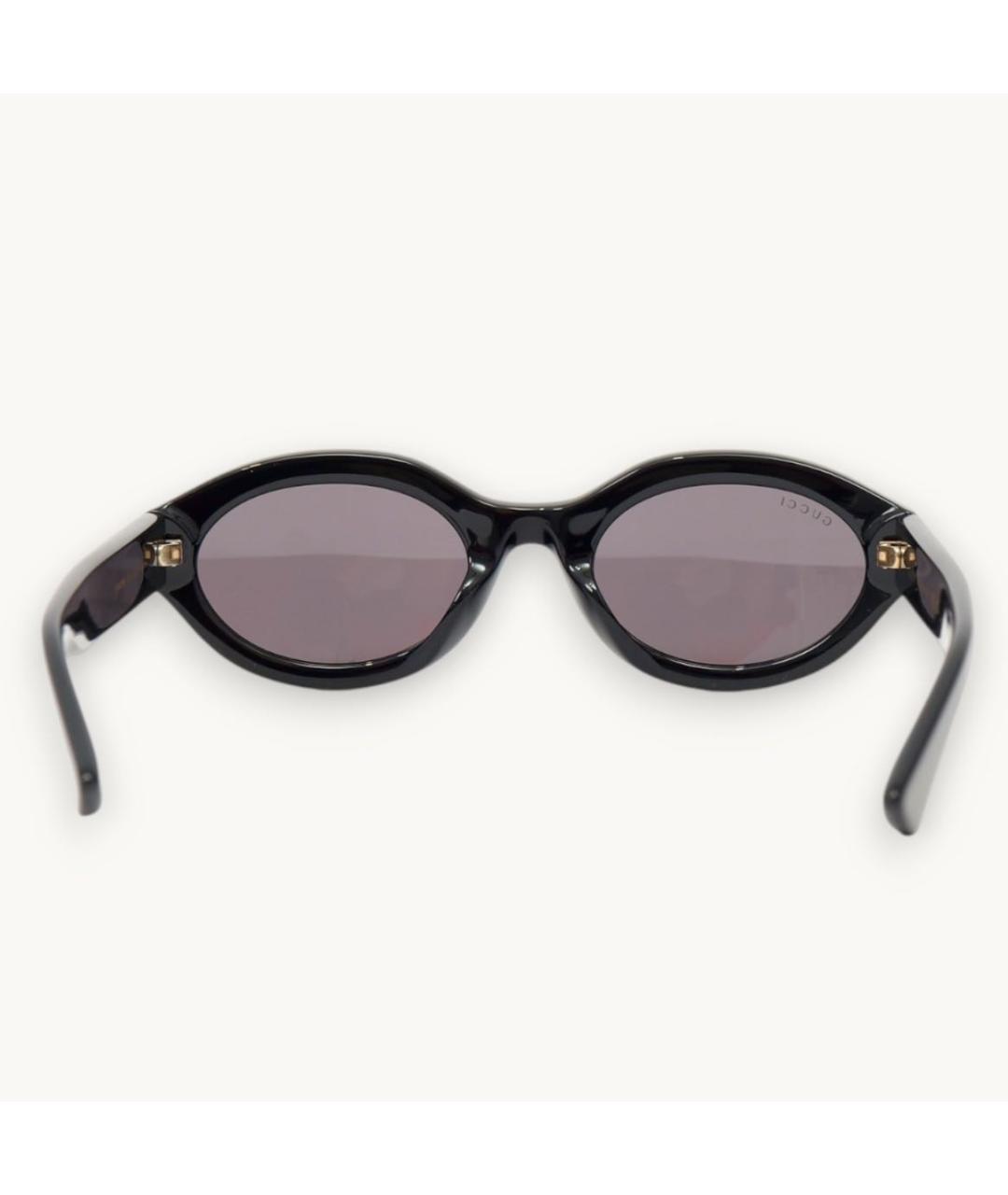 GUCCI Черные пластиковые солнцезащитные очки, фото 6