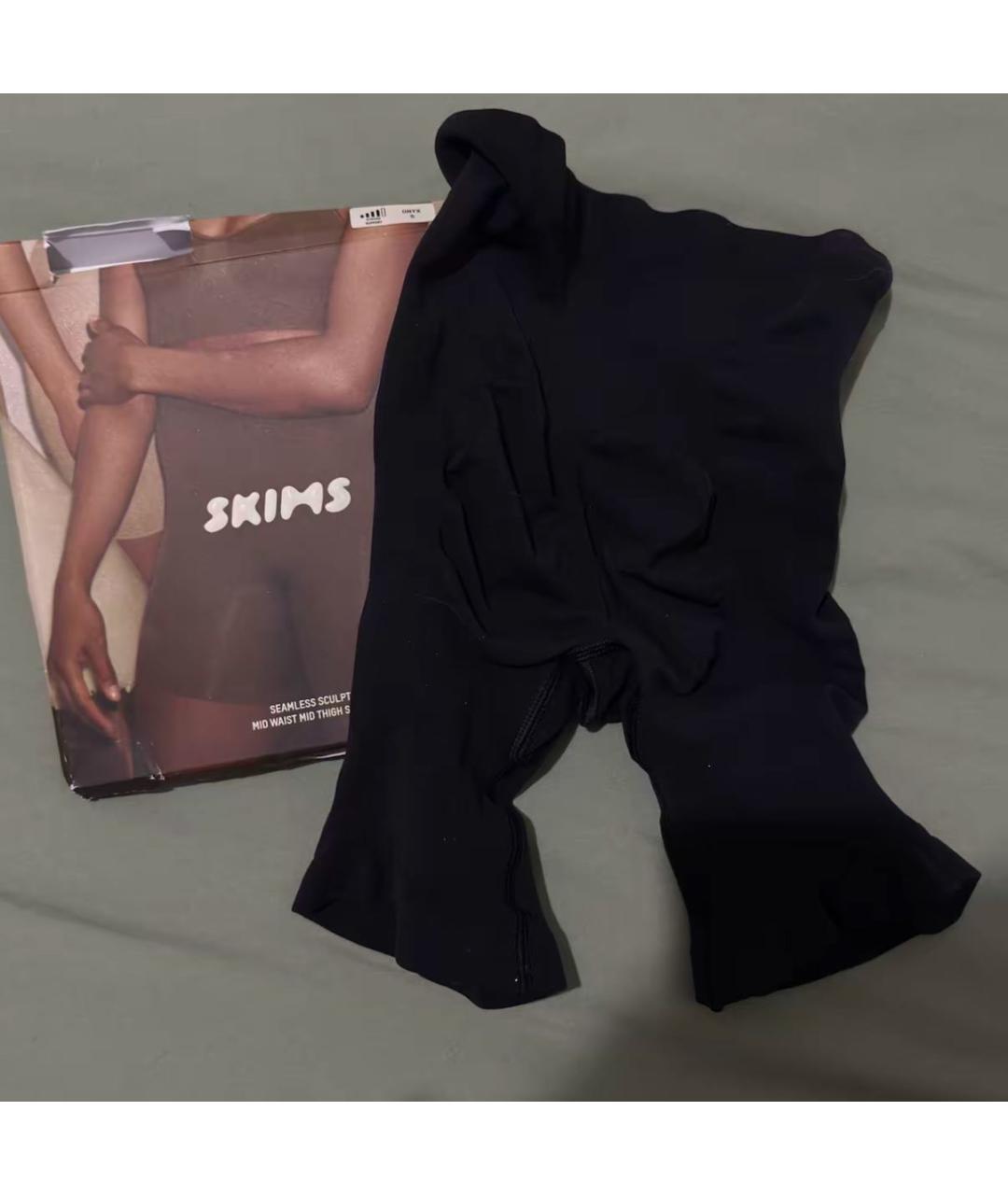 SKIMS Черные трусы, фото 5