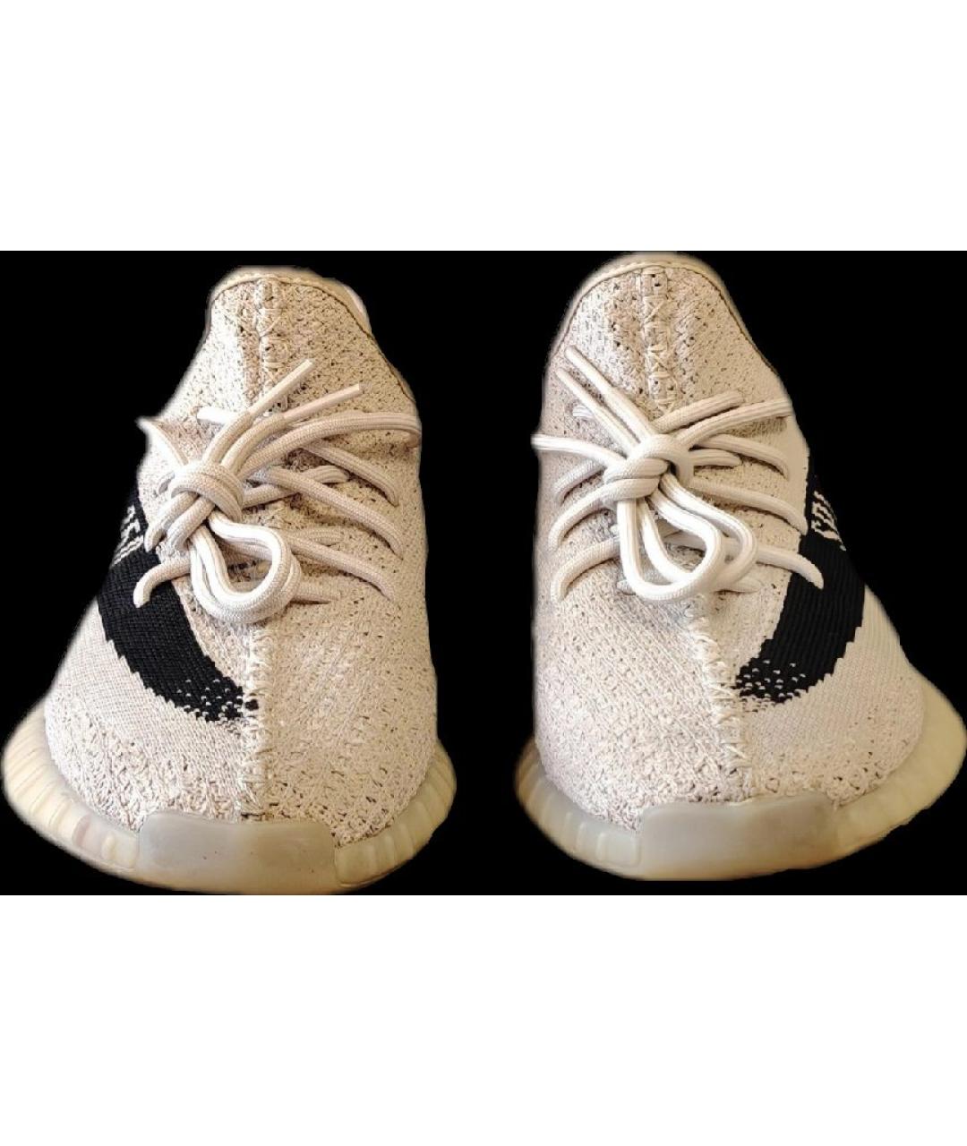 ADIDAS Бежевые текстильные низкие кроссовки / кеды, фото 2