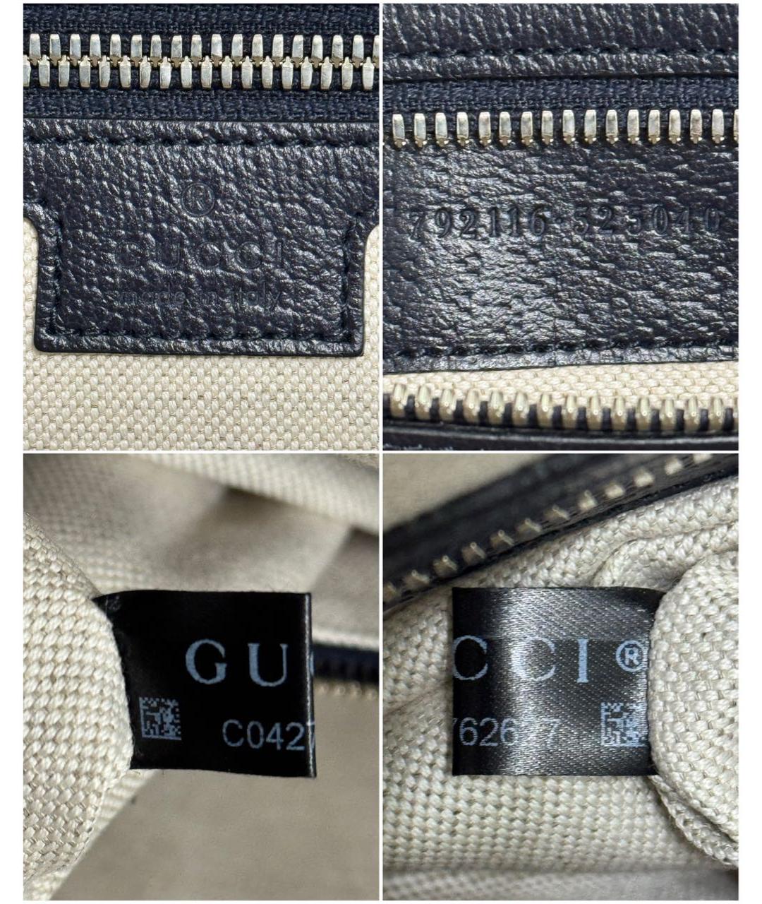 GUCCI Темно-синий портфель, фото 6