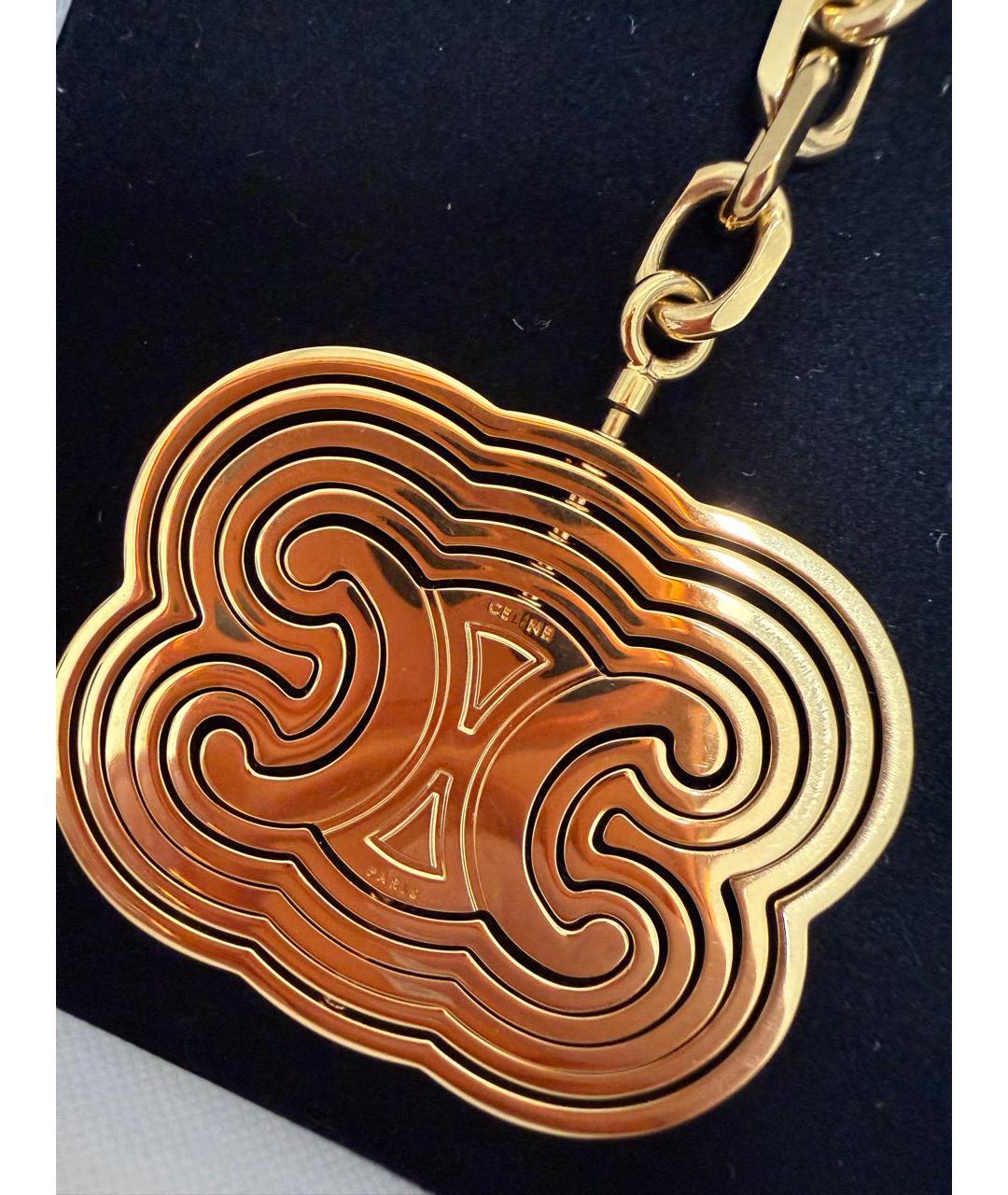 CELINE Золотой брелок, фото 4