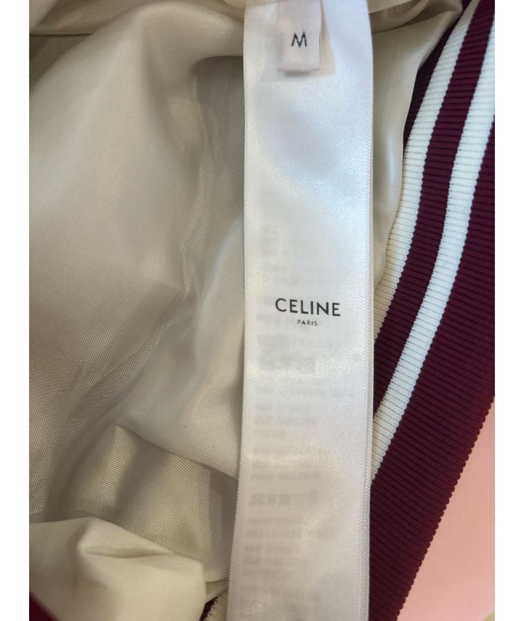 CELINE Бордовая куртка, фото 3