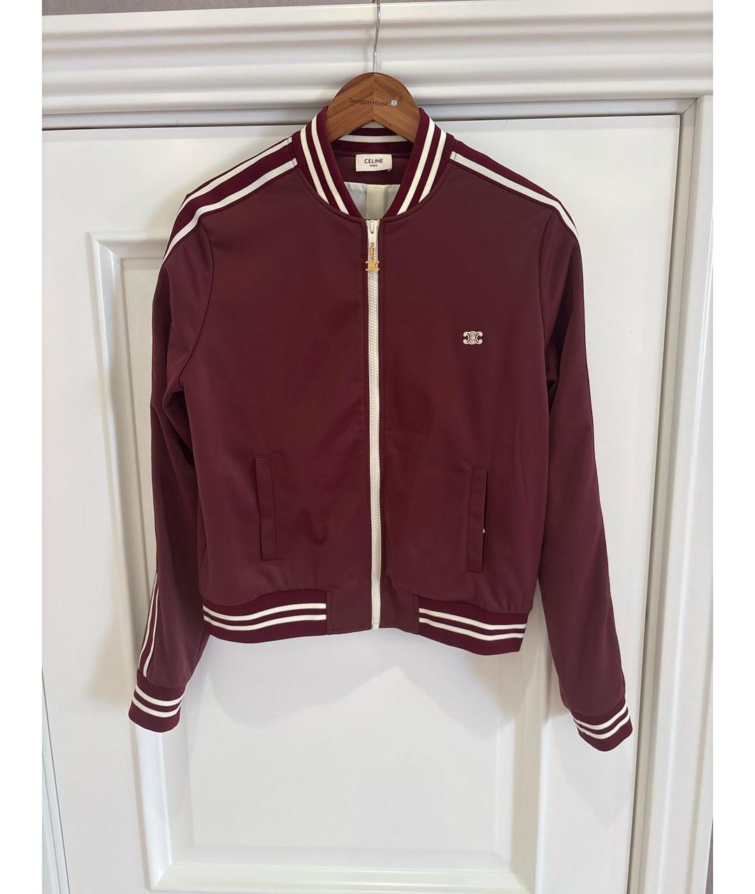 CELINE Бордовая куртка, фото 4
