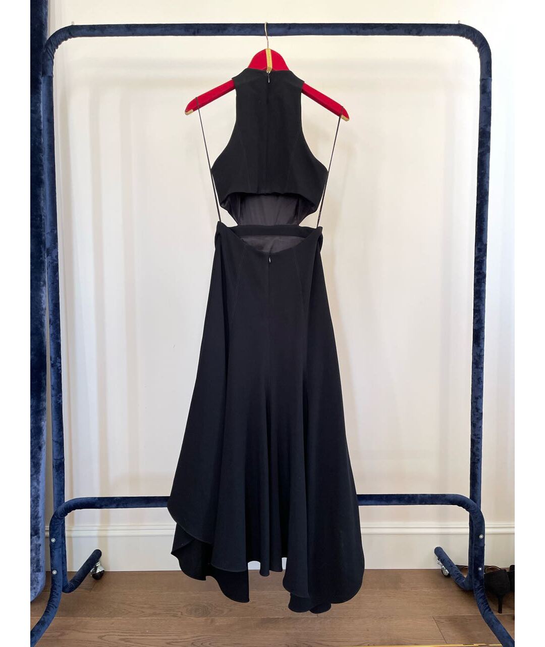 CINQ A SEPT Черное полиэстеровое повседневное платье, фото 2
