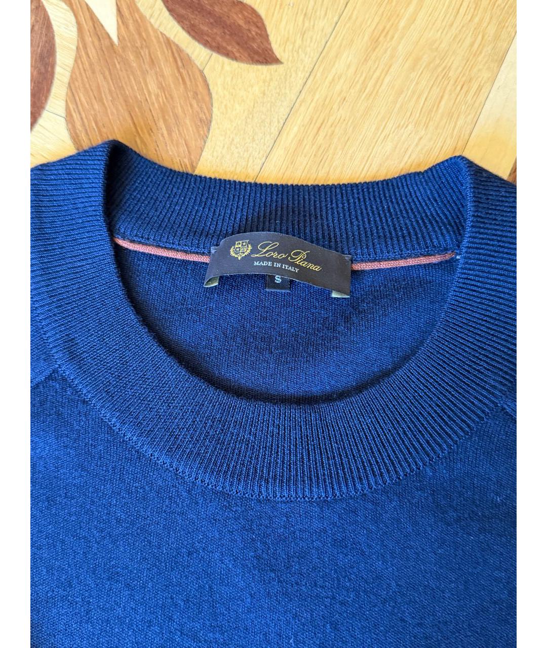 LORO PIANA Темно-синий кашемировый спортивный костюм, фото 5