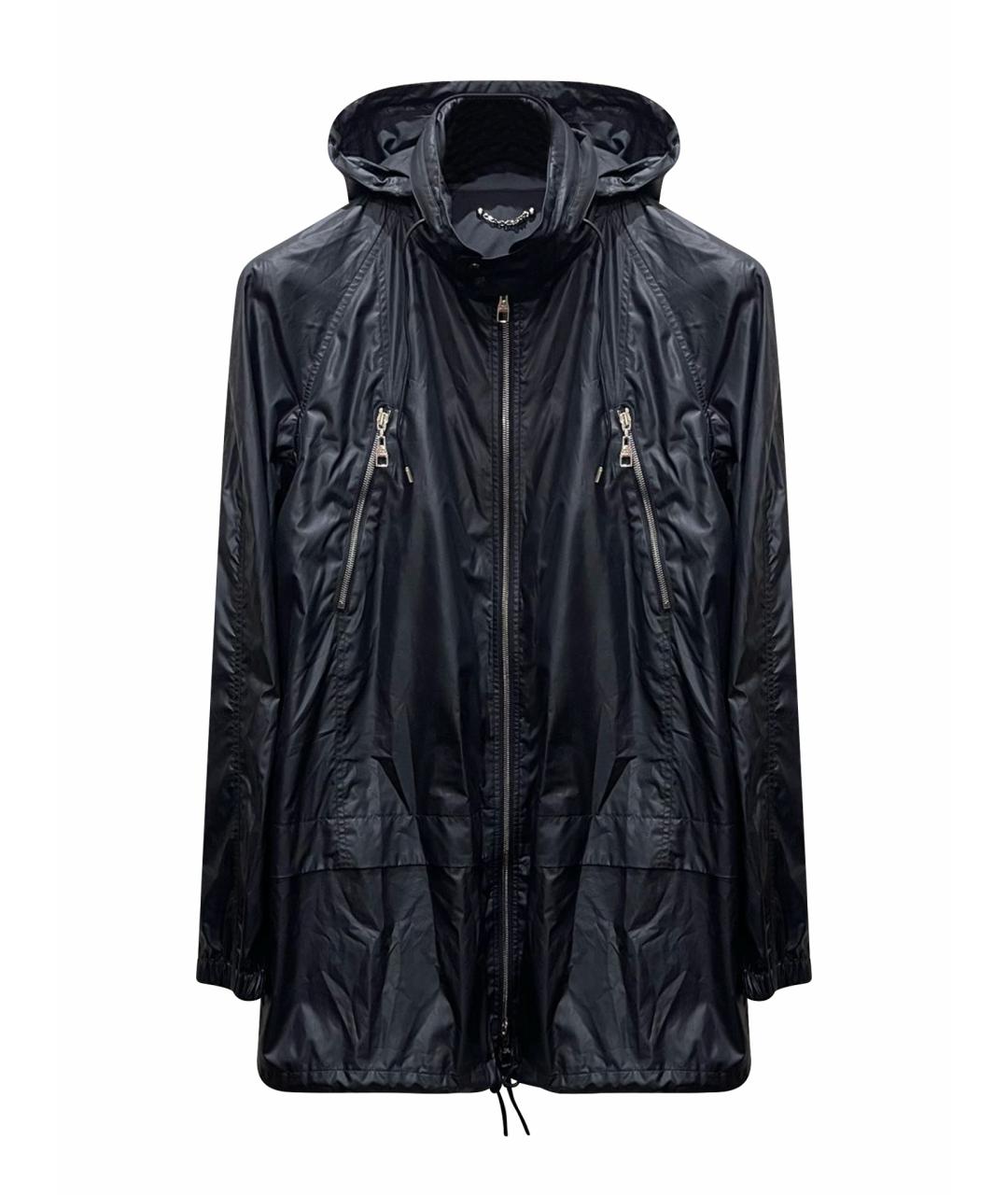 LOUIS VUITTON Черный полиэстеровый тренч / плащ, фото 1
