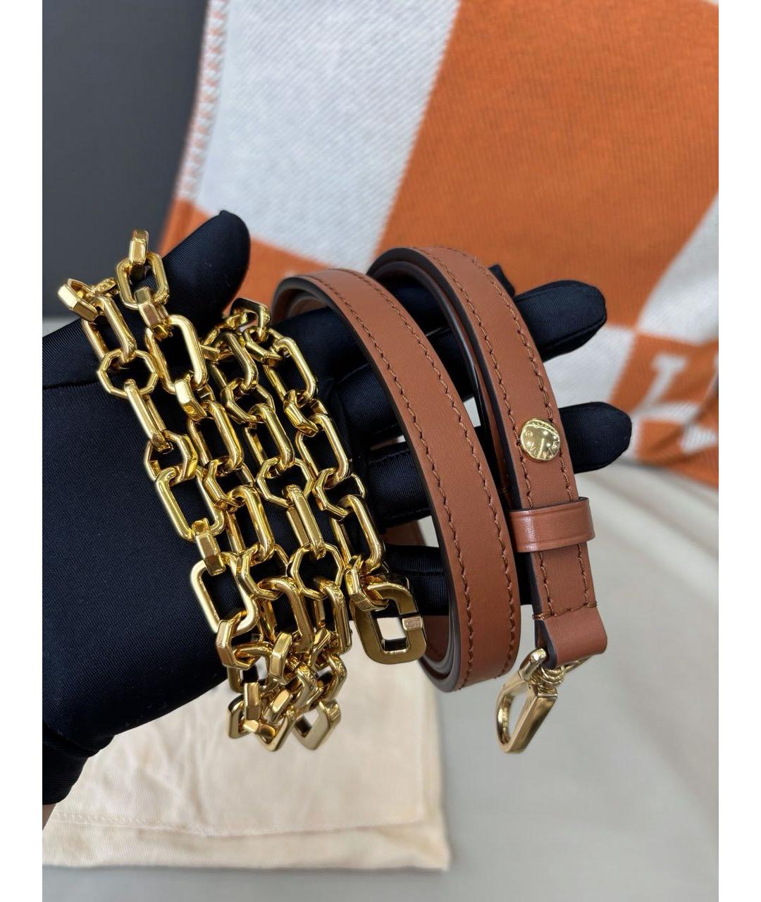 LOUIS VUITTON Коричневая сумка через плечо, фото 8