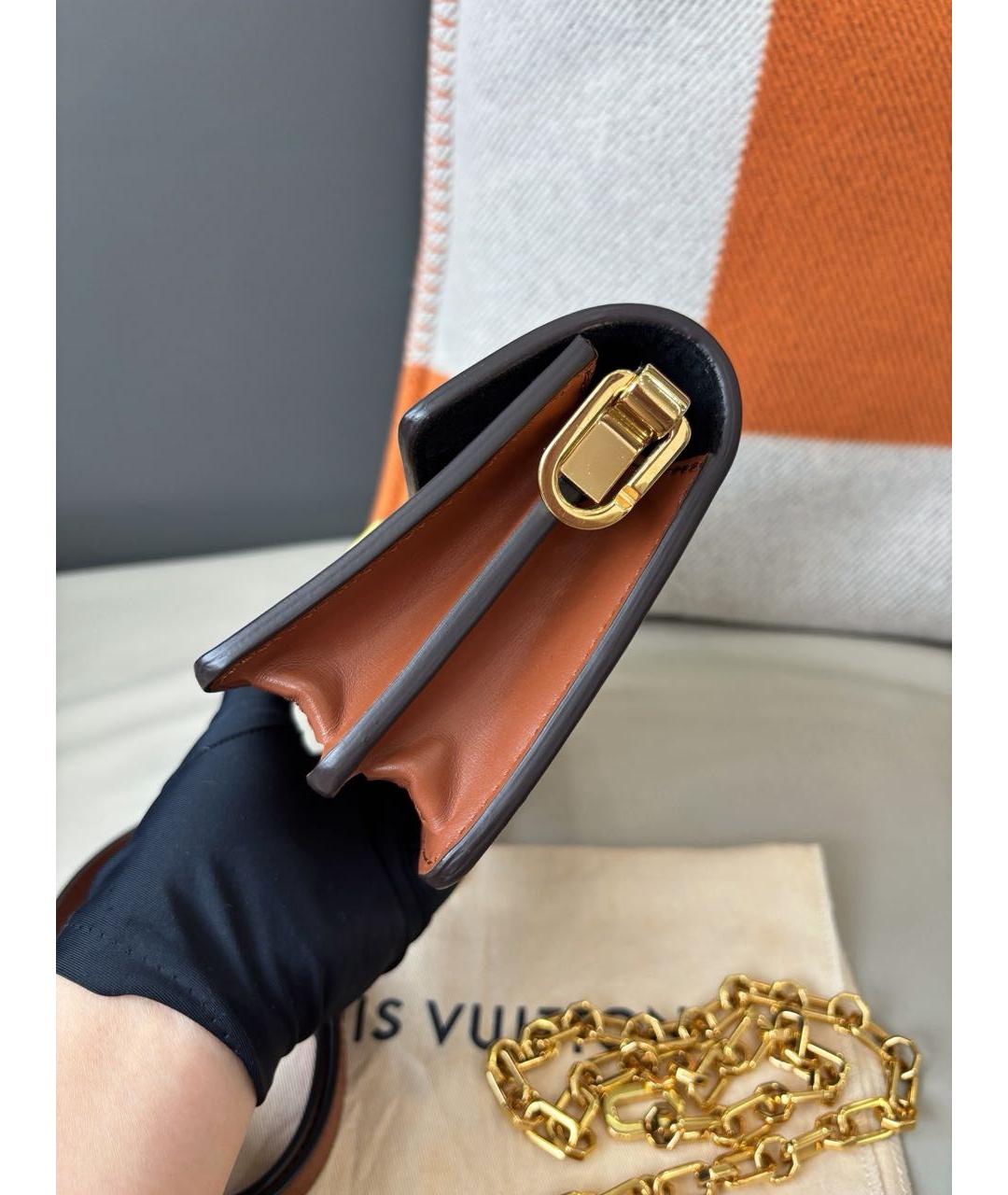 LOUIS VUITTON Коричневая сумка через плечо, фото 5