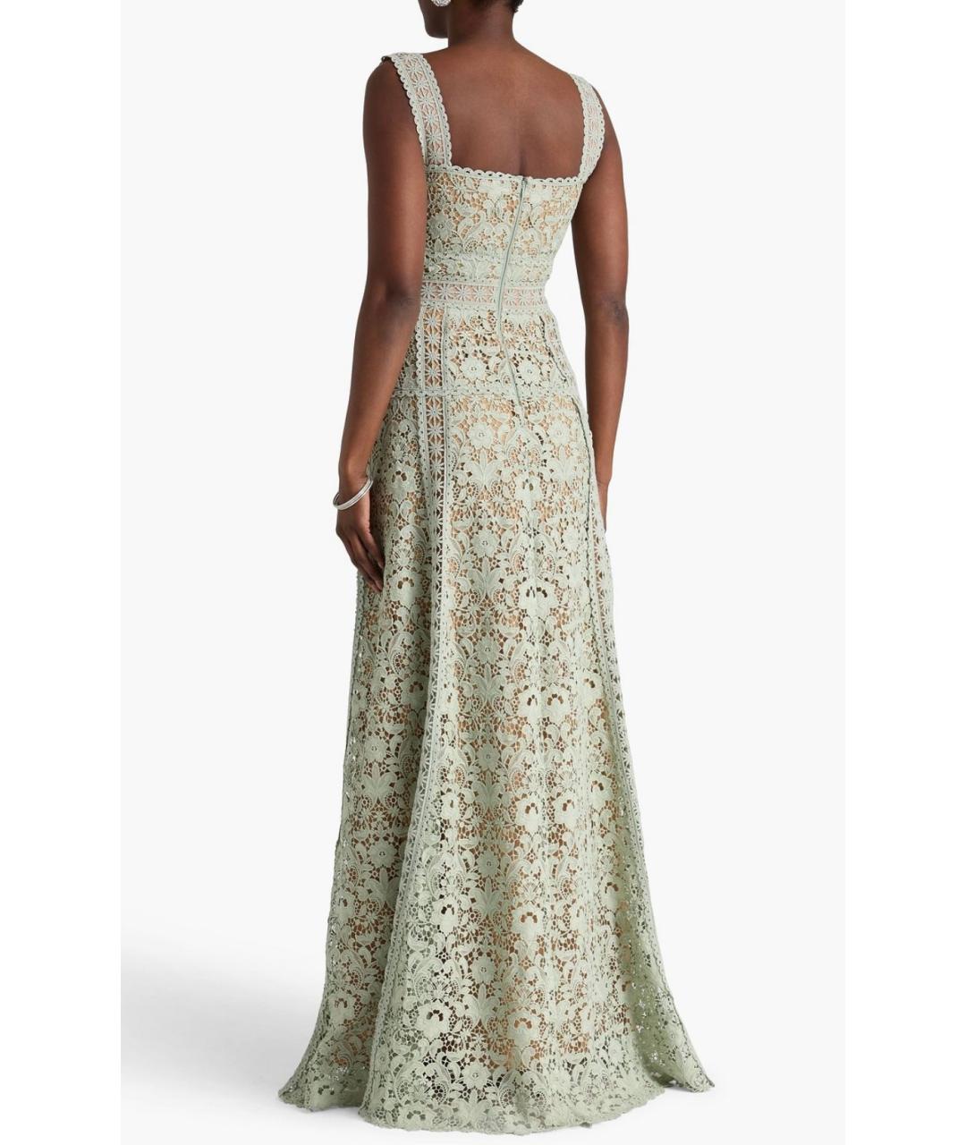 ZUHAIR MURAD Зеленые полиэстеровое коктейльное платье, фото 3