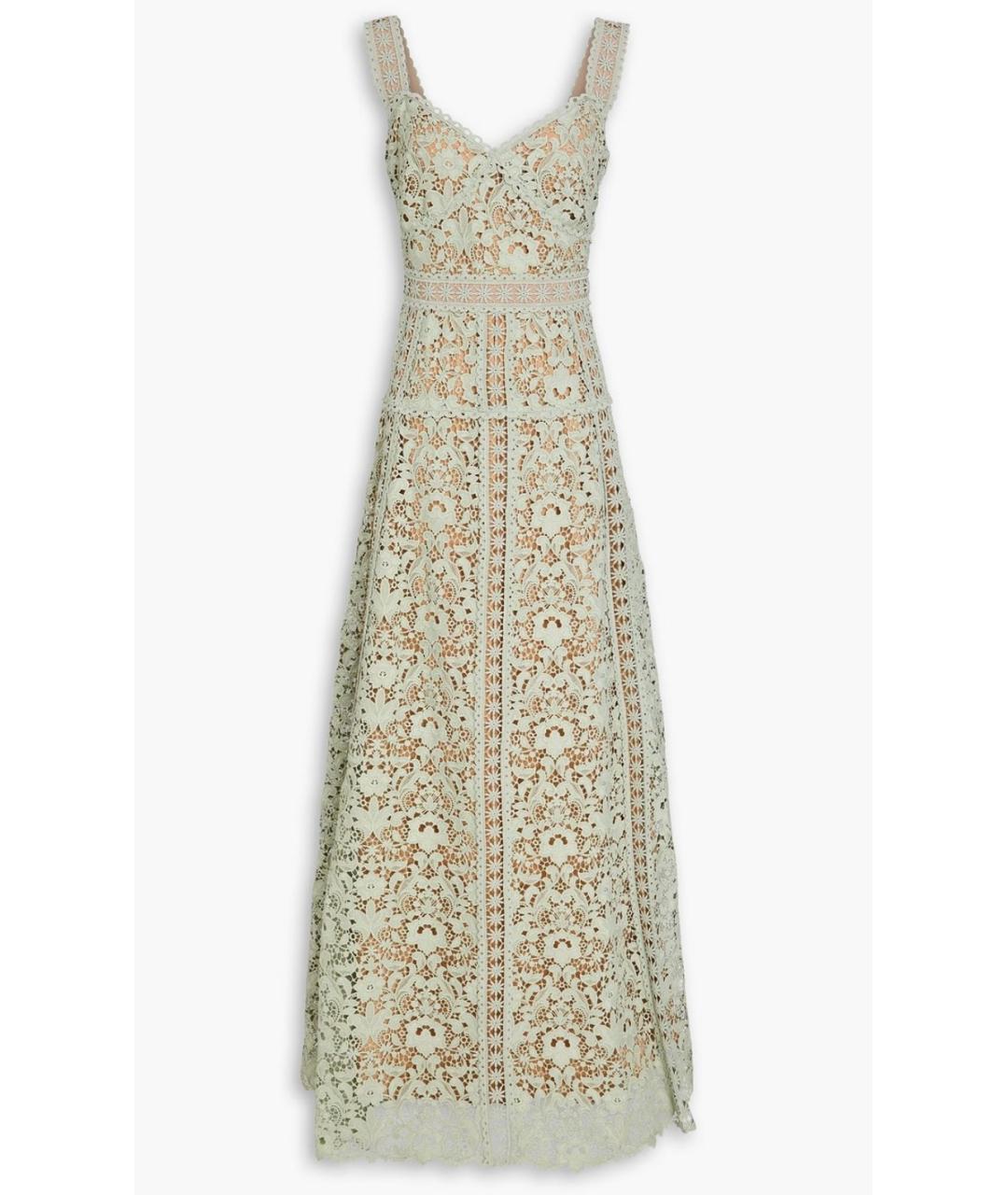 ZUHAIR MURAD Зеленые полиэстеровое коктейльное платье, фото 4