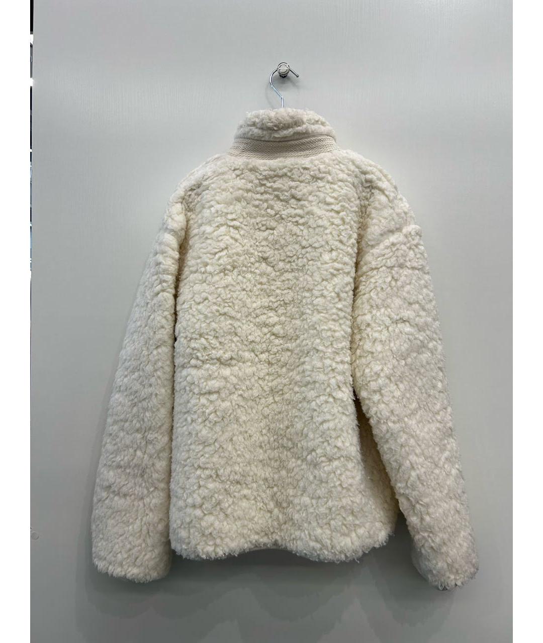 JIL SANDER Белая хлопковая куртка, фото 2