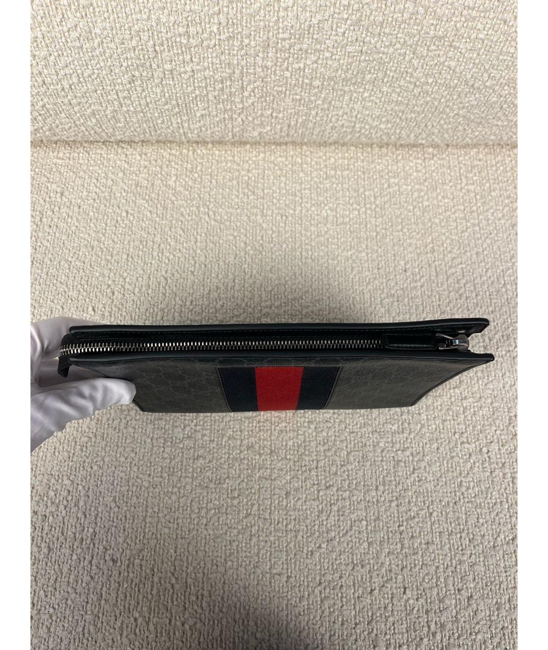 GUCCI Черная кожаная папка для документов, фото 8