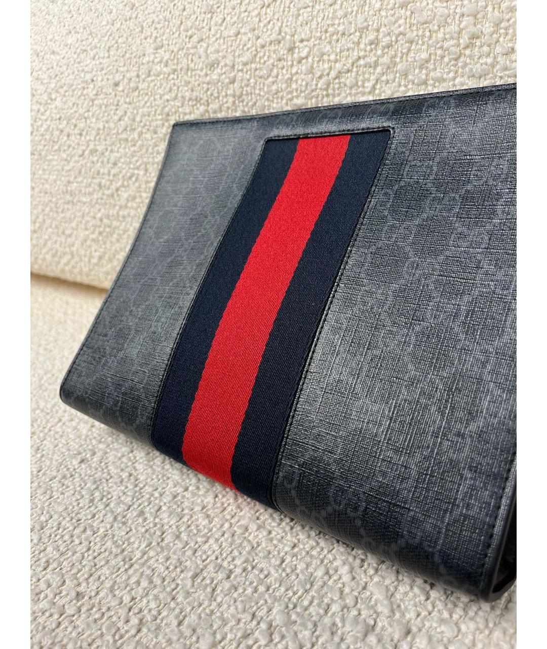 GUCCI Черная кожаная папка для документов, фото 7