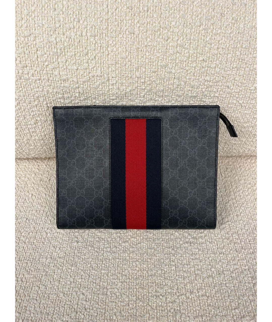 GUCCI Черная кожаная папка для документов, фото 9