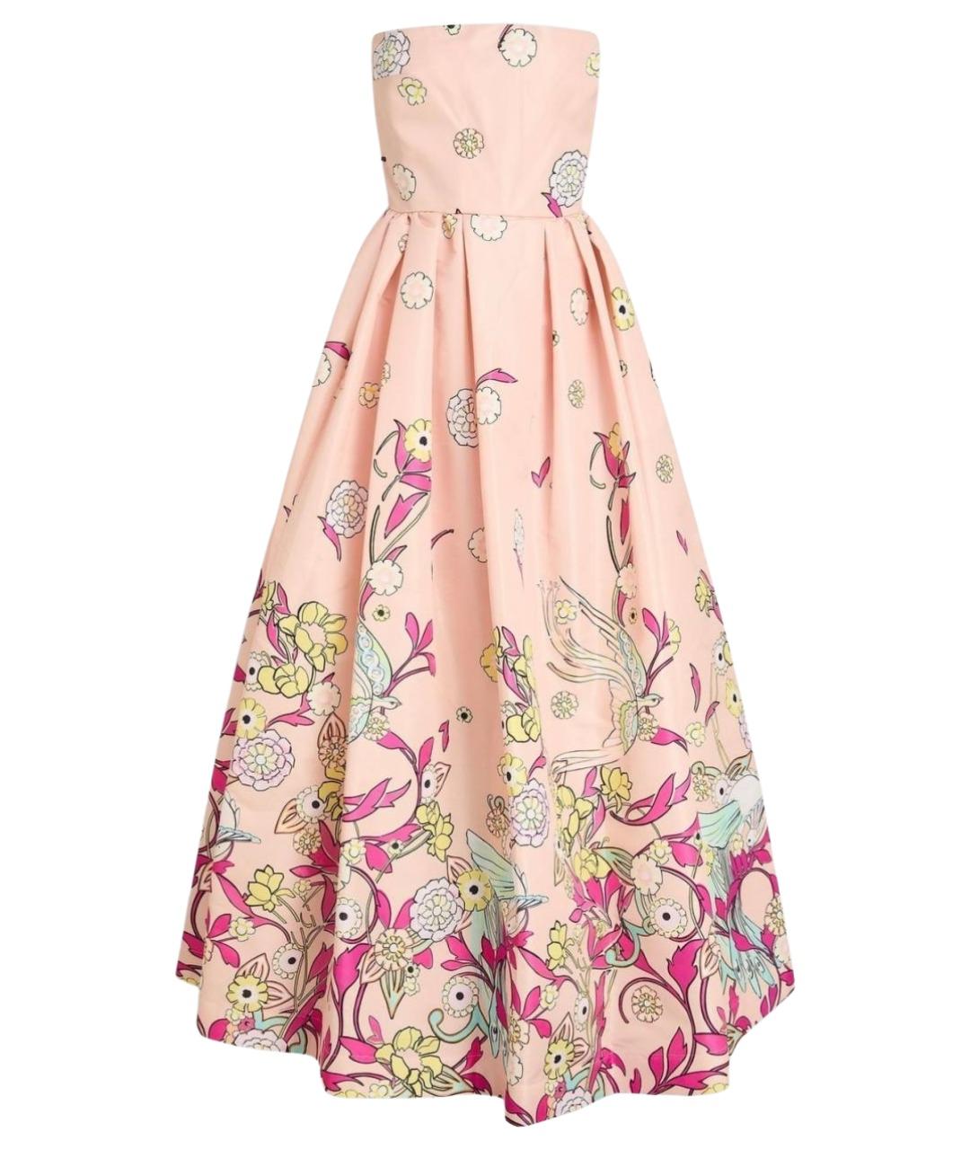 ZUHAIR MURAD Розовое полиэстеровое вечернее платье, фото 1