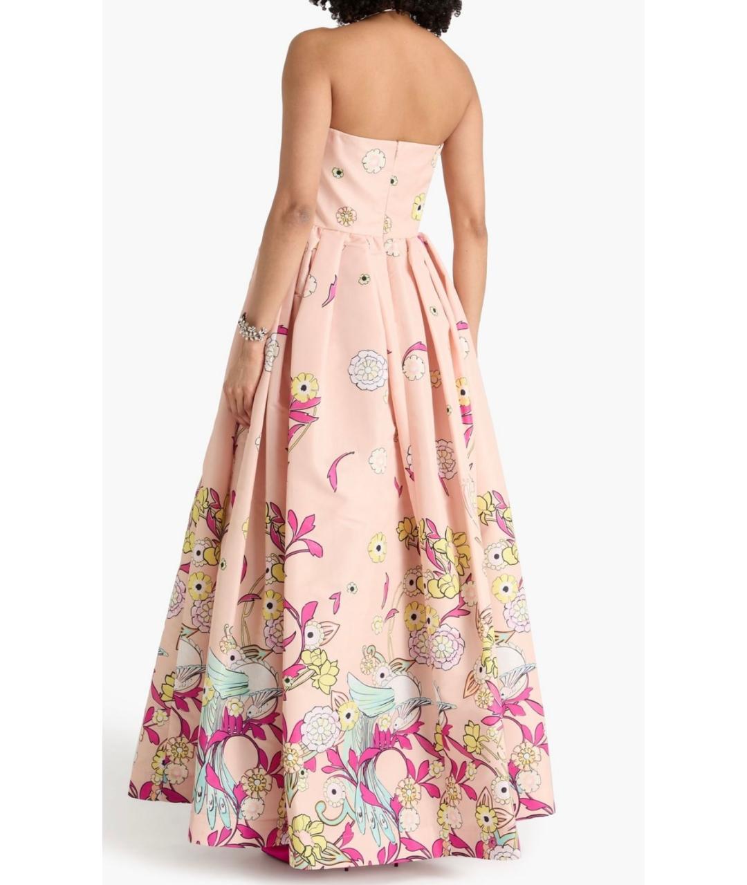 ZUHAIR MURAD Розовое полиэстеровое вечернее платье, фото 3