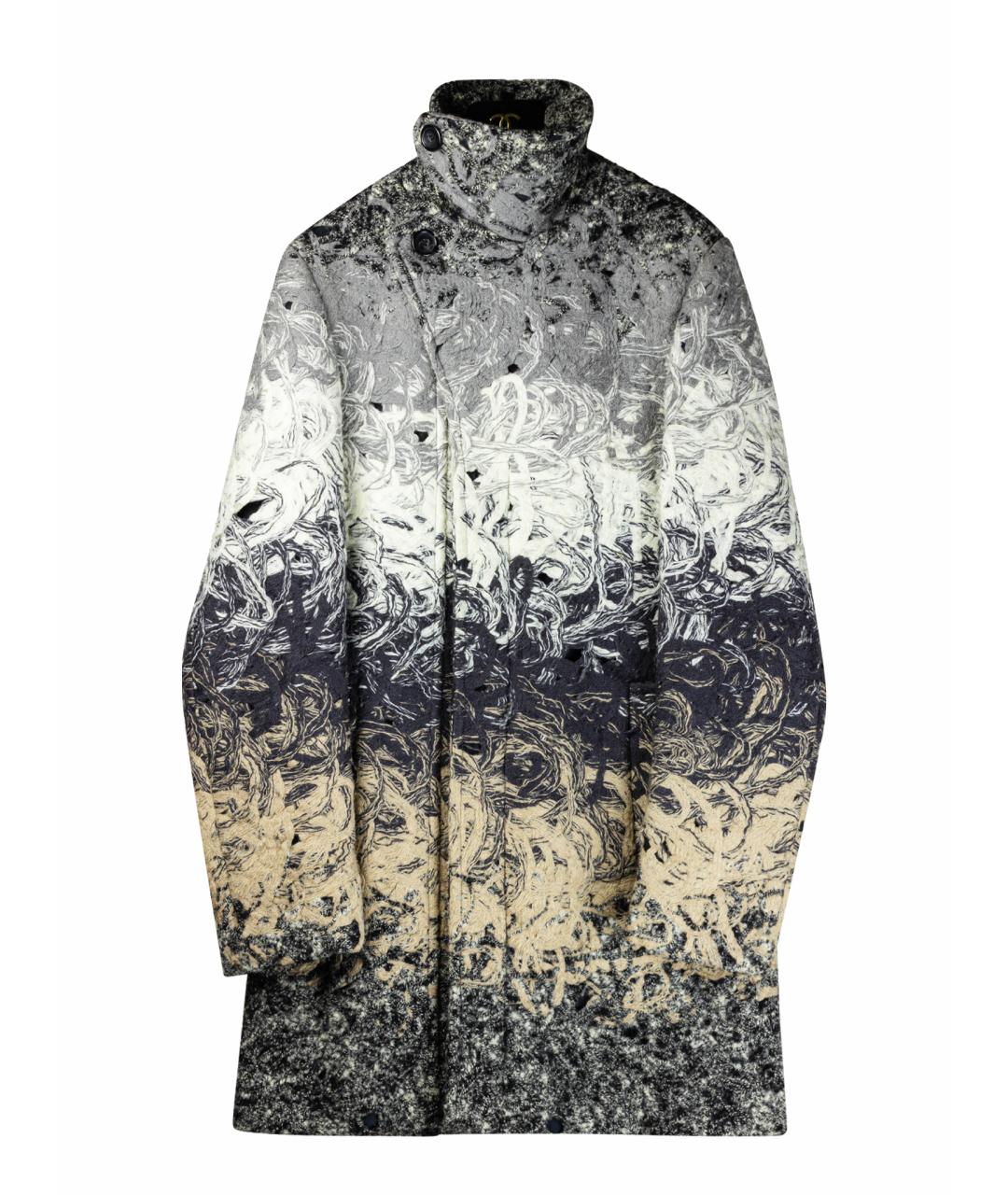 RAF SIMONS Мульти шерстяное пальто, фото 1