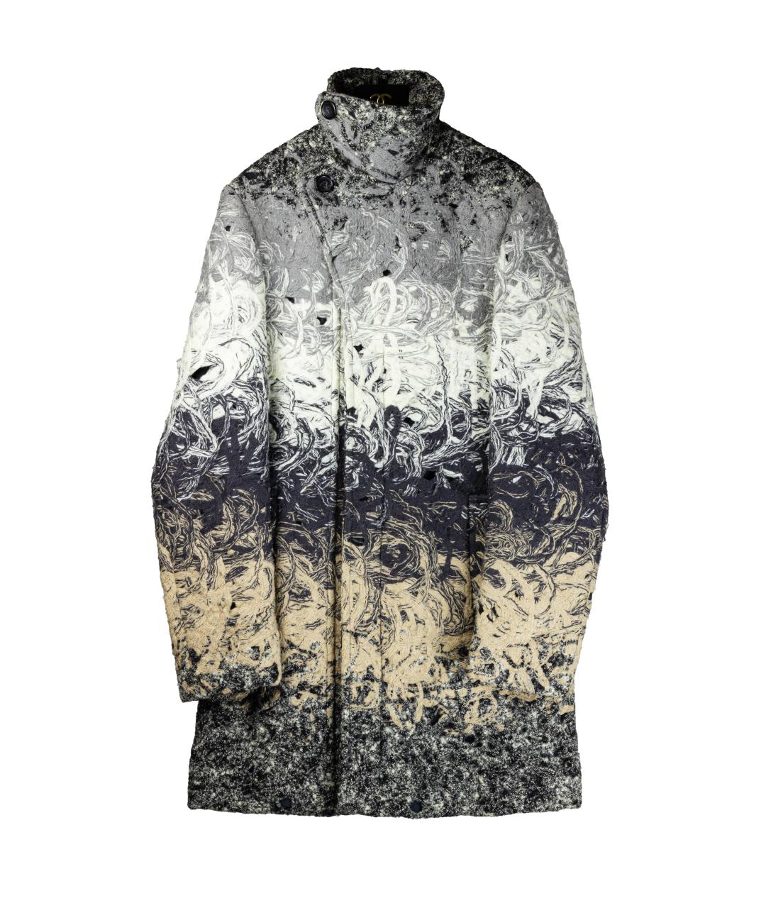 RAF SIMONS Мульти шерстяное пальто, фото 8