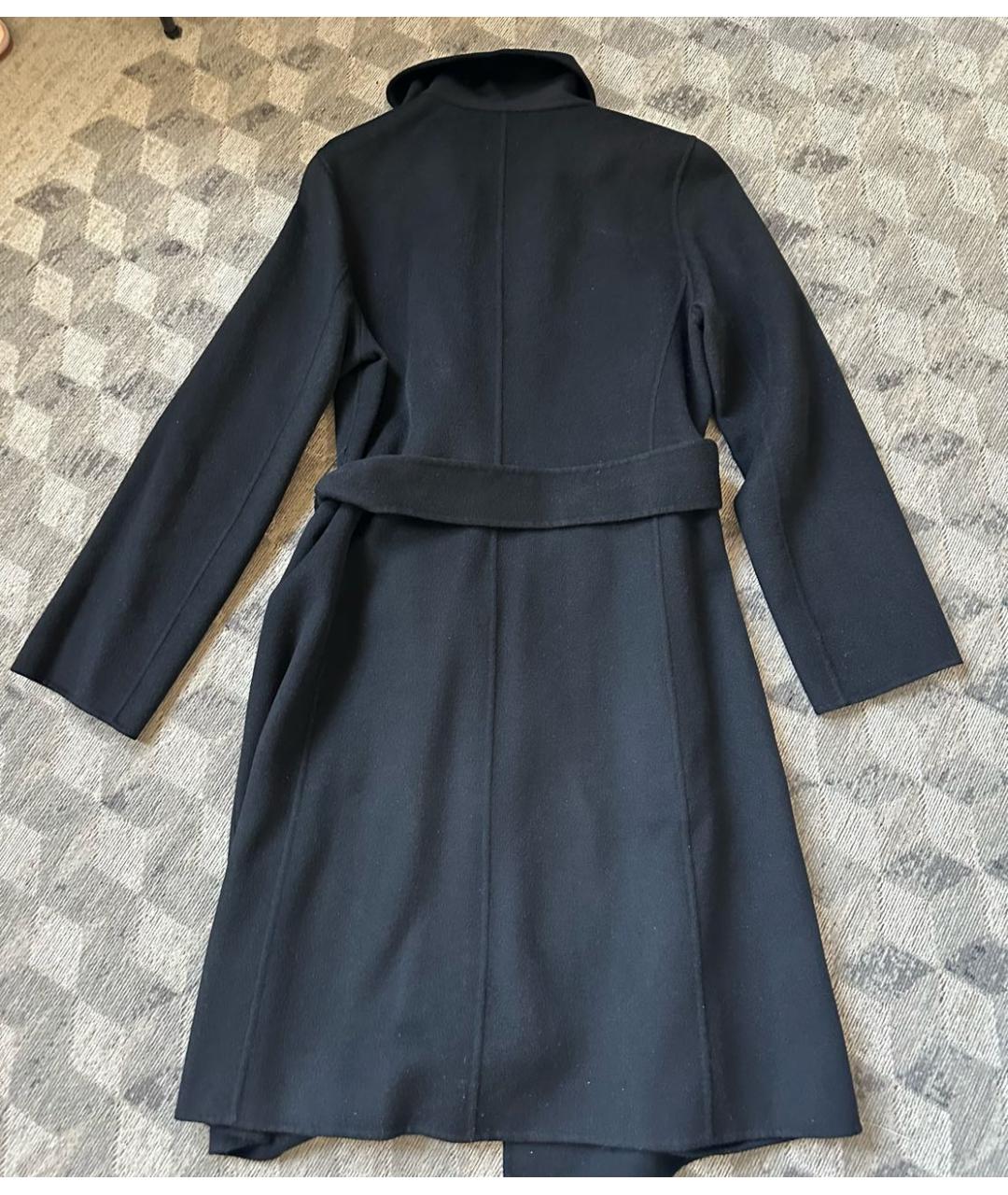 ARMANI COLLEZIONI Черное кашемировое пальто, фото 6