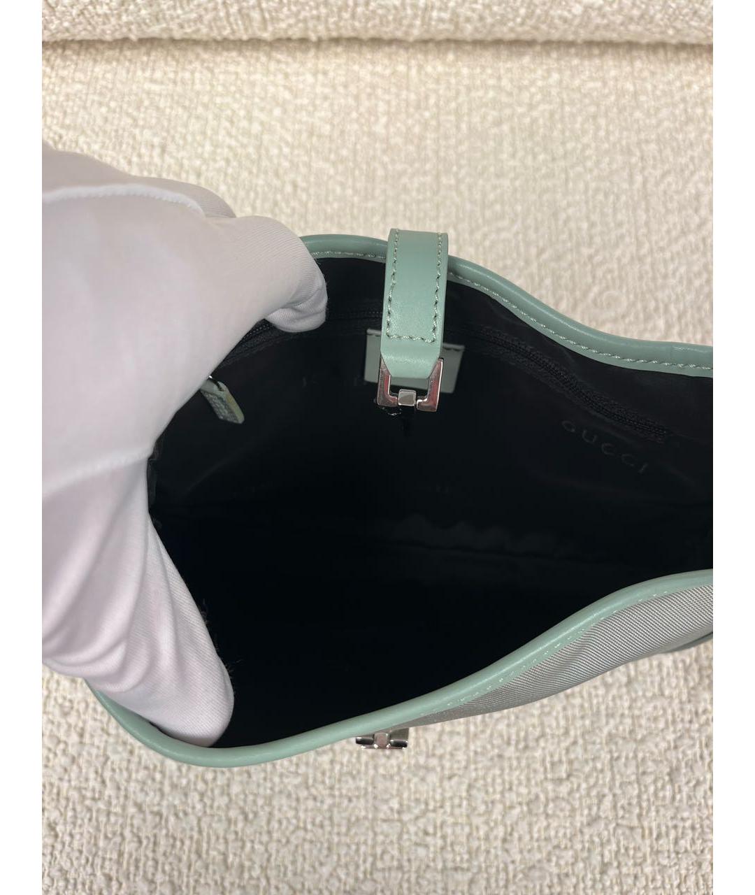 GUCCI Кожаная сумка с короткими ручками, фото 4